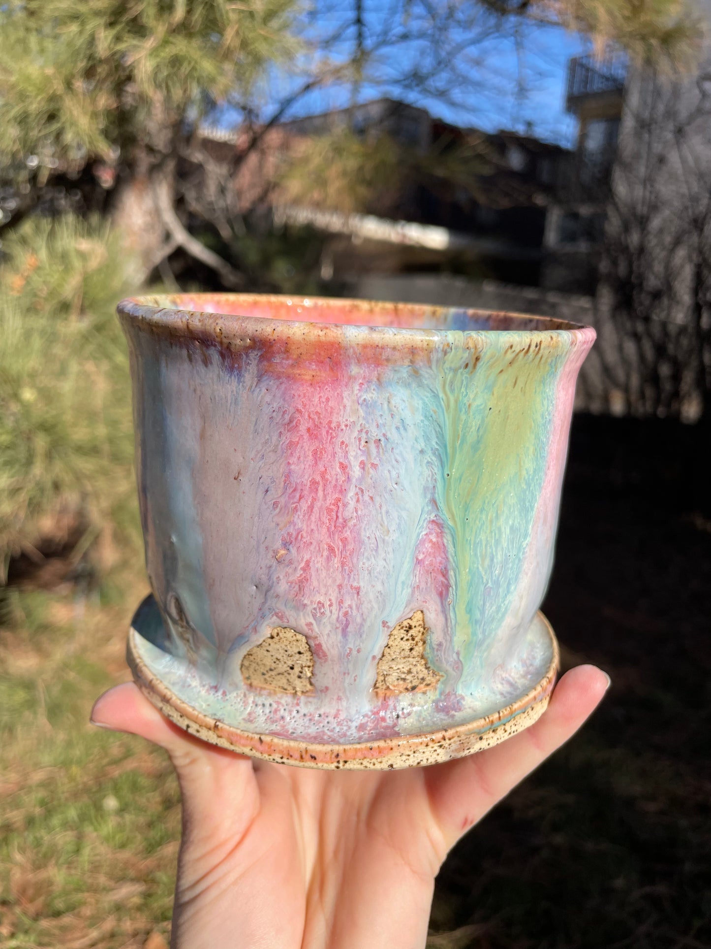 Rainbow Planter Small