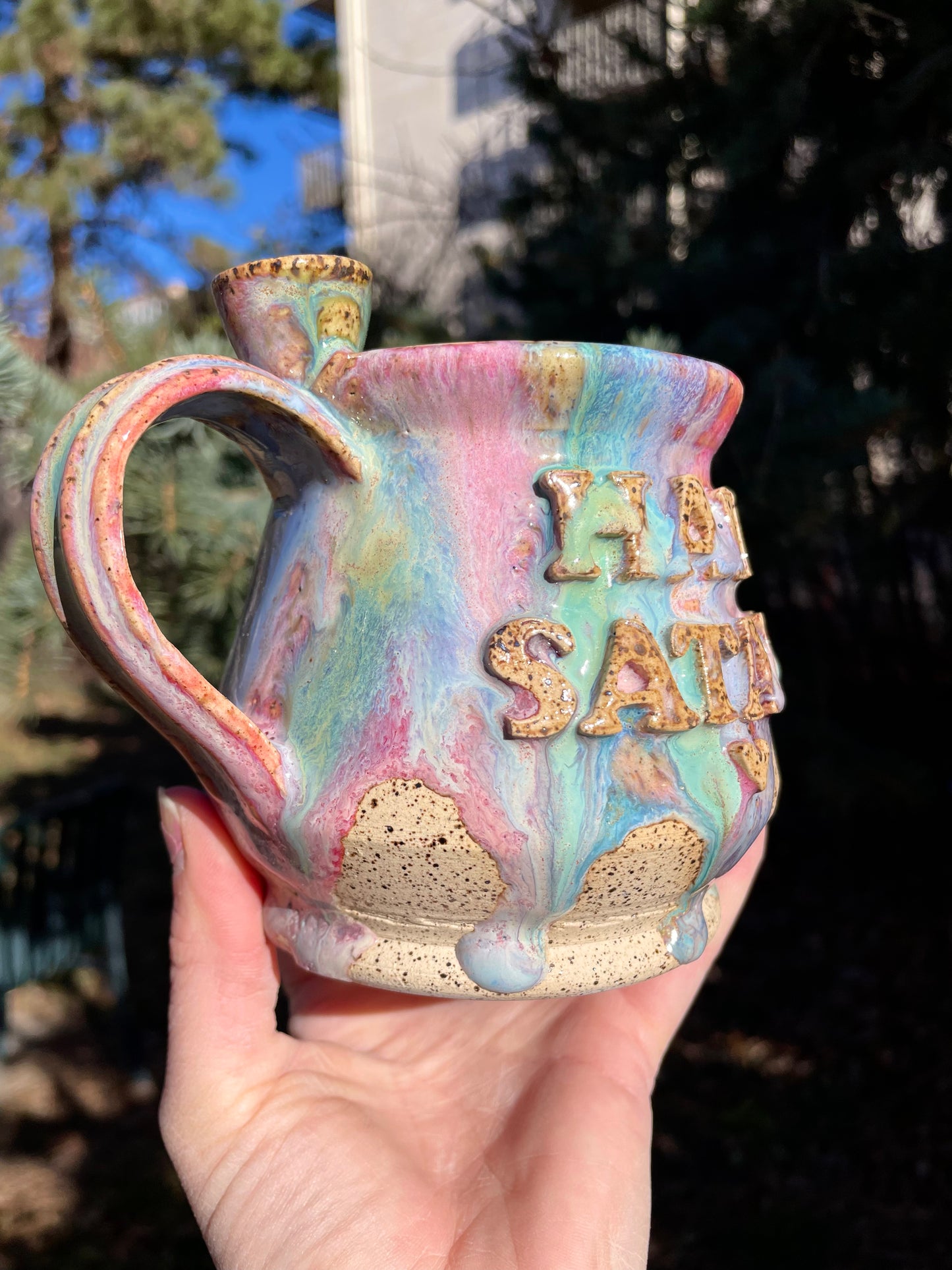 Hail Satan Smoking Mug