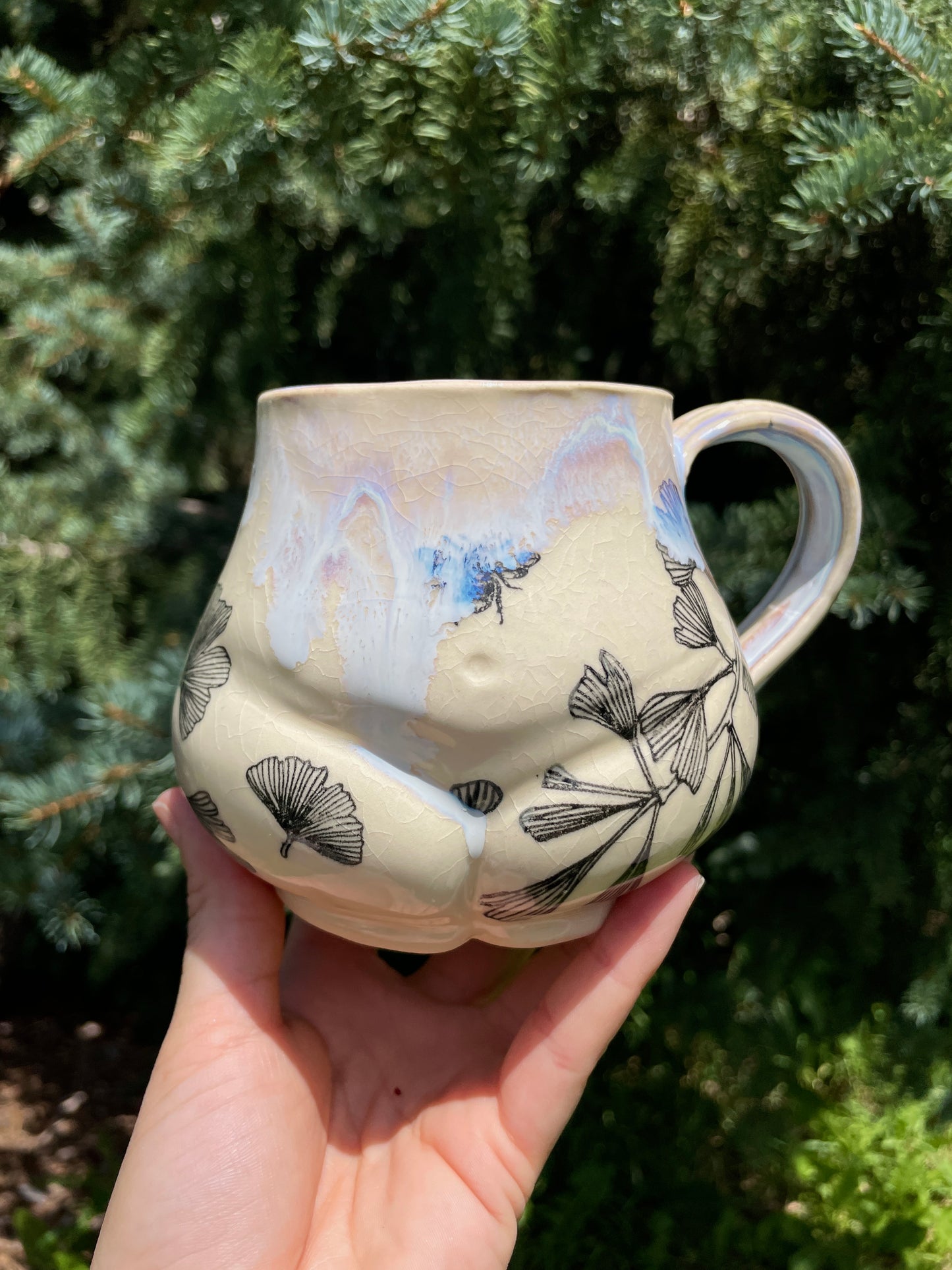 Ginkgo Butt Mug