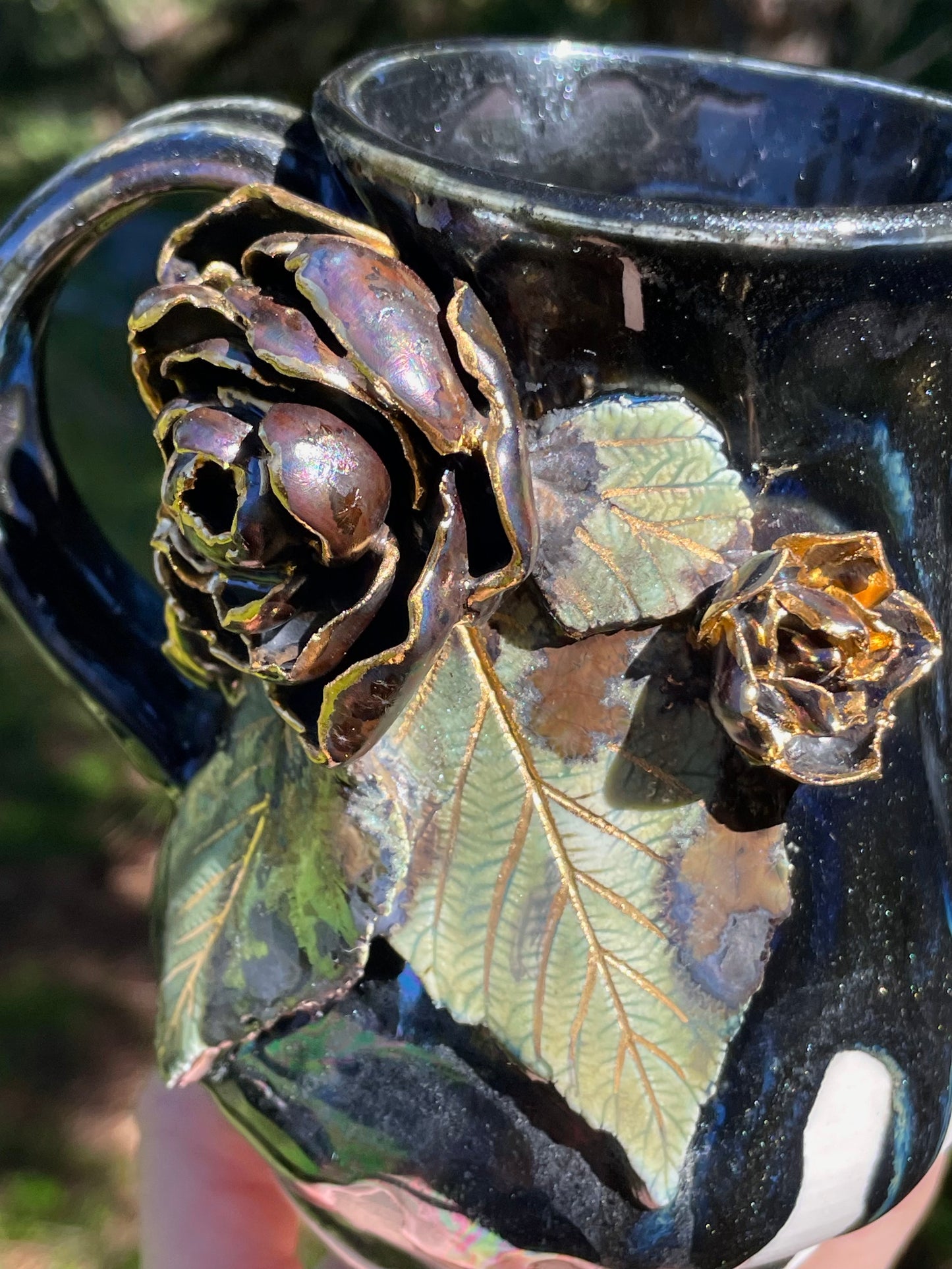Black Hero Tulip Mug