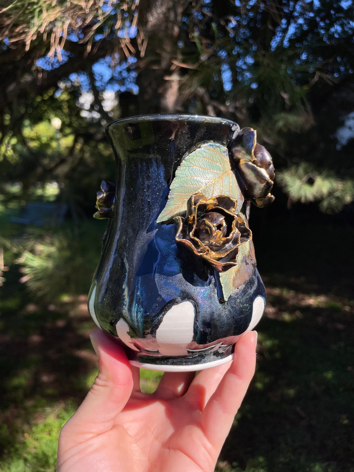 Black Hero Tulip Mug