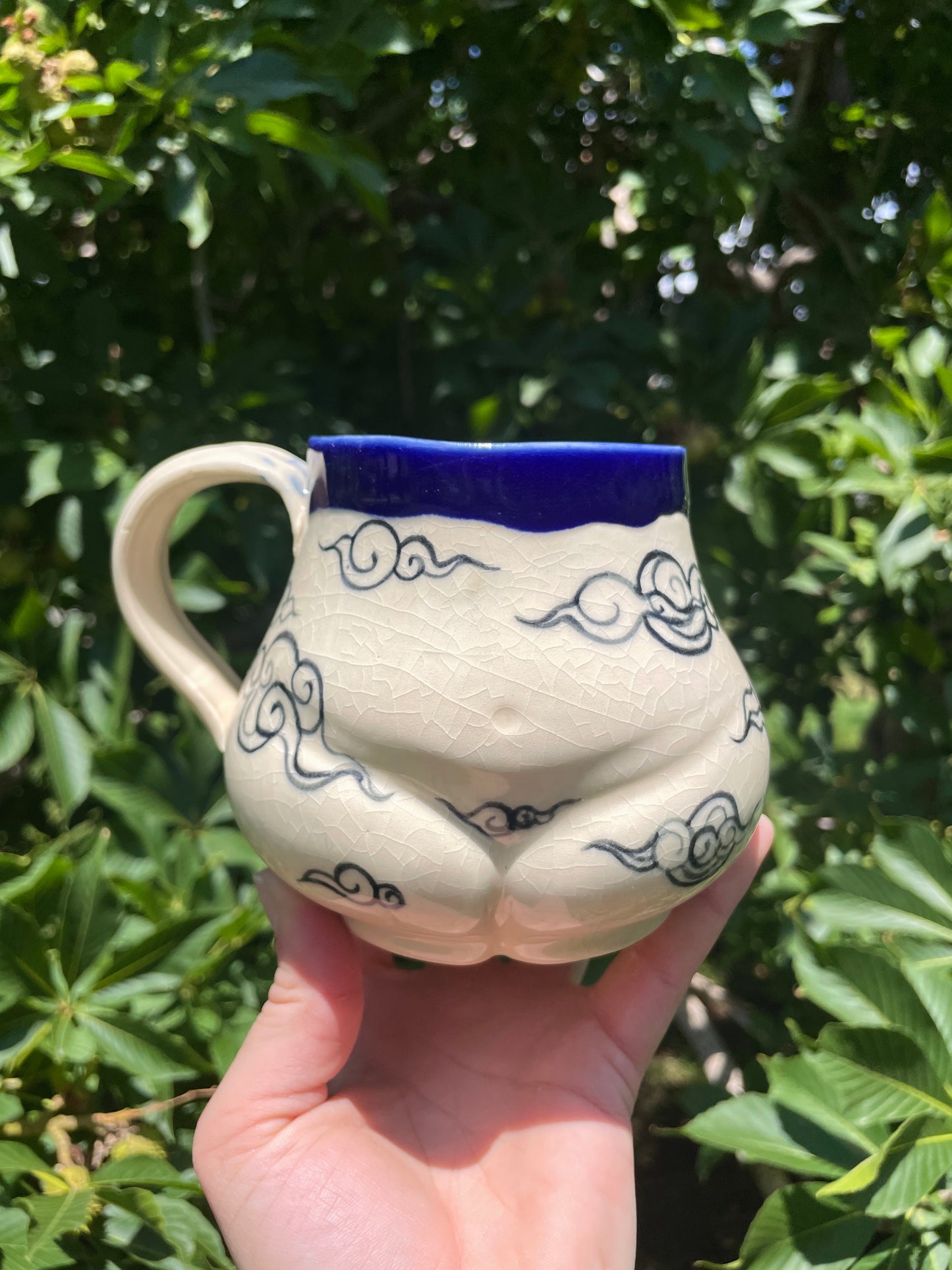 Cloud Butt Mug
