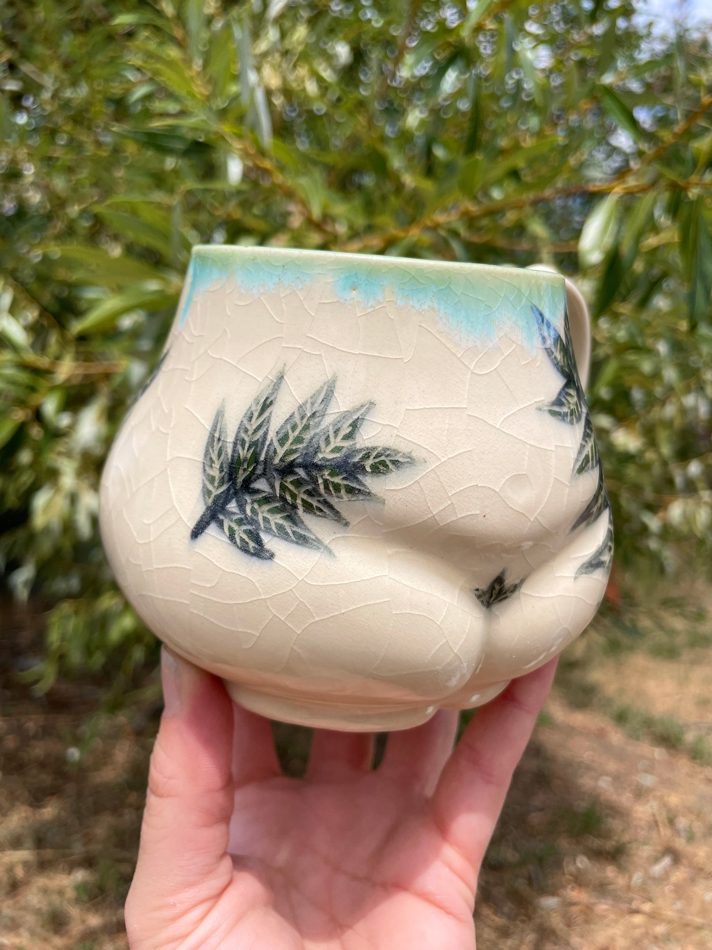 Fern Butt Mug No. 2
