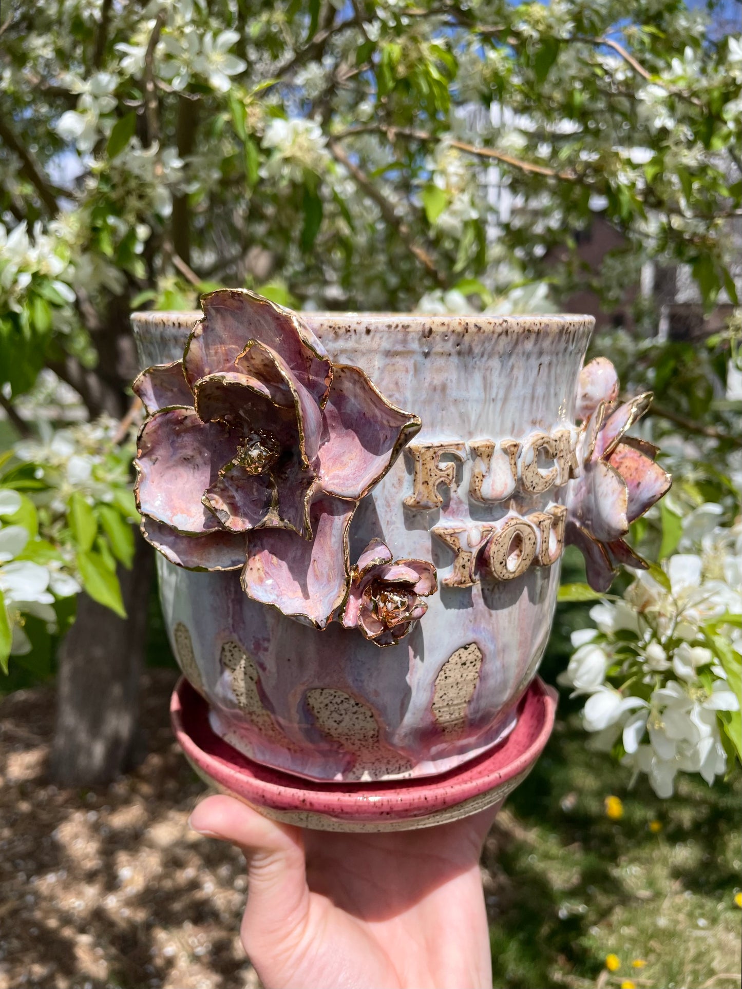 Fuck You Magnolia Planter
