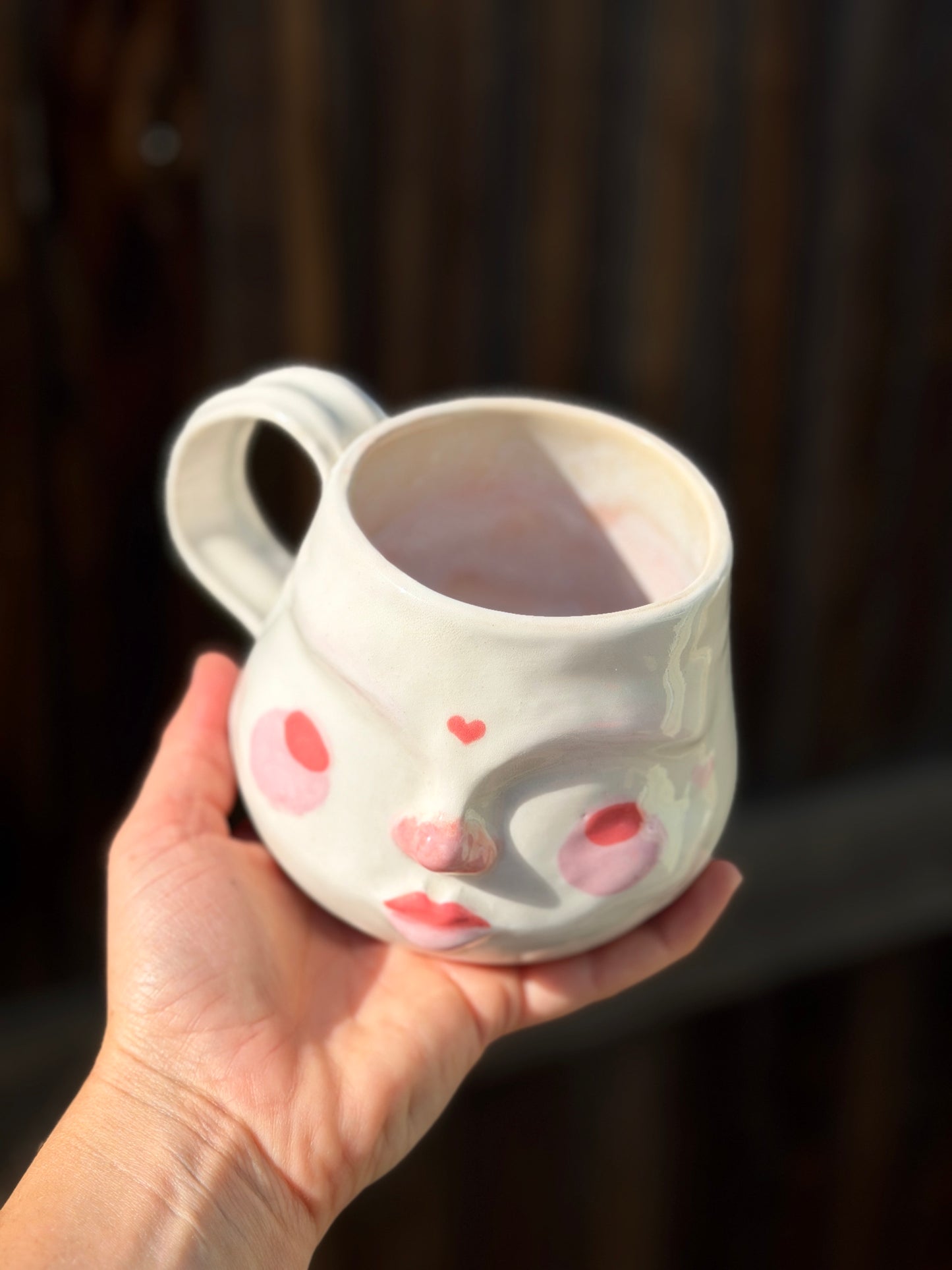 Painted Face Mug No. 5