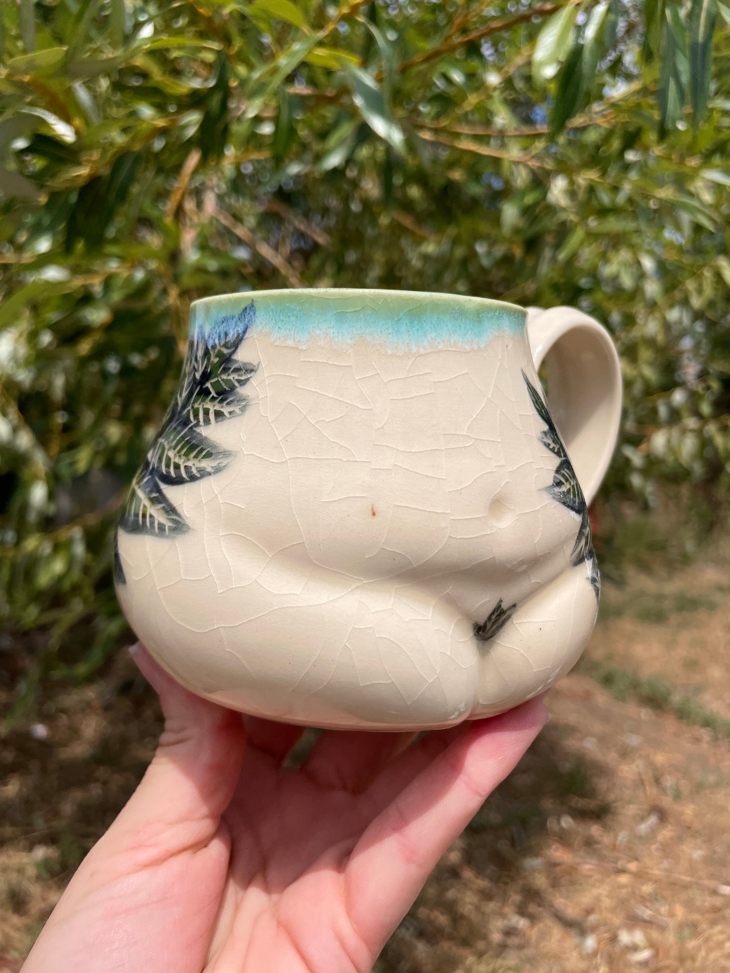 Fern Butt Mug