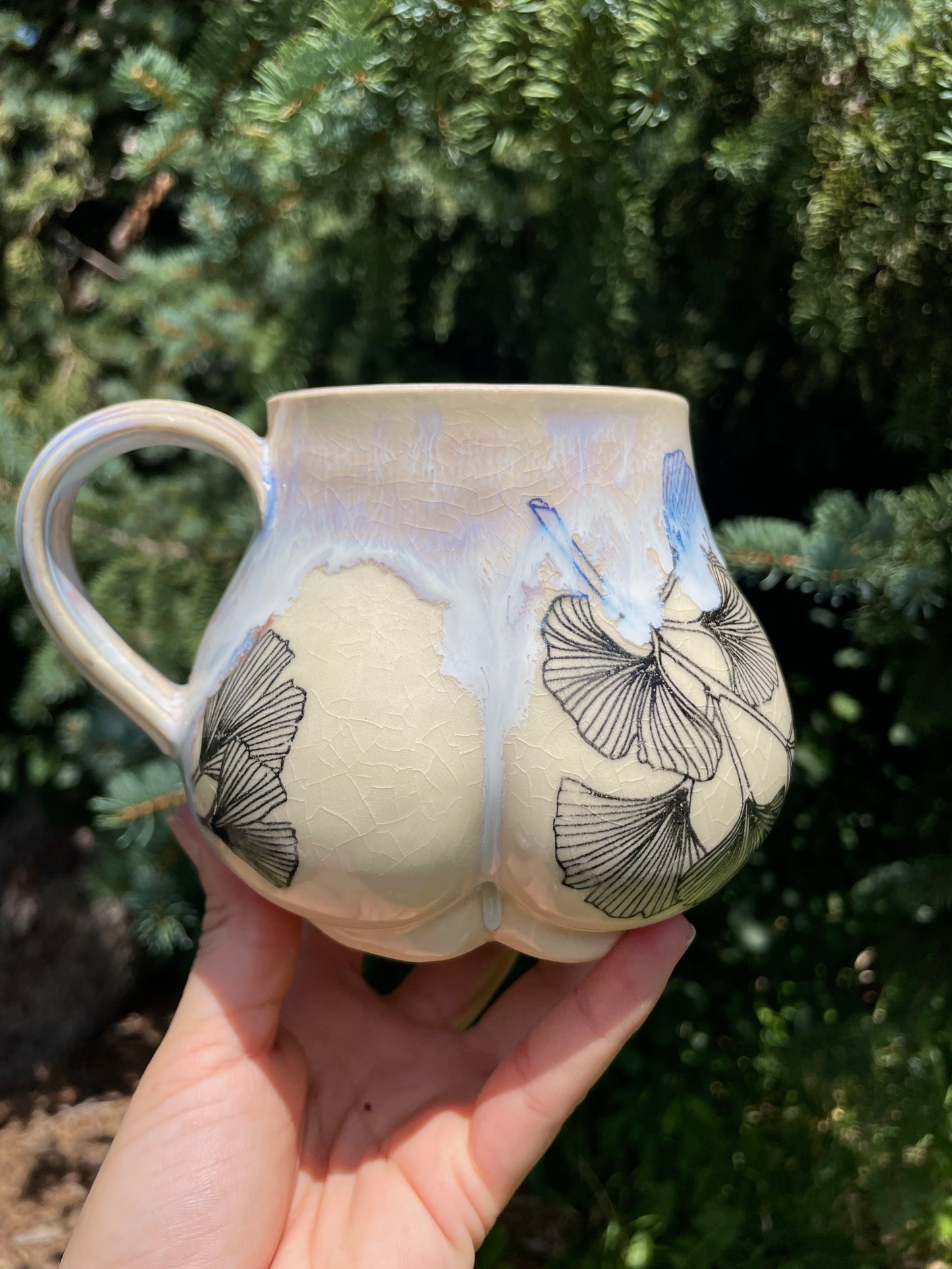 Ginkgo Butt Mug