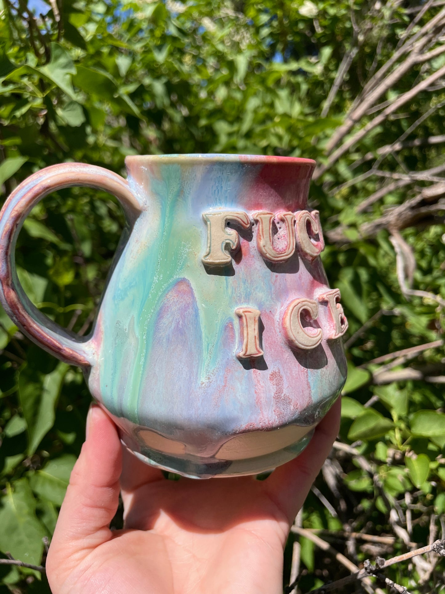 Fuck ICE Mug