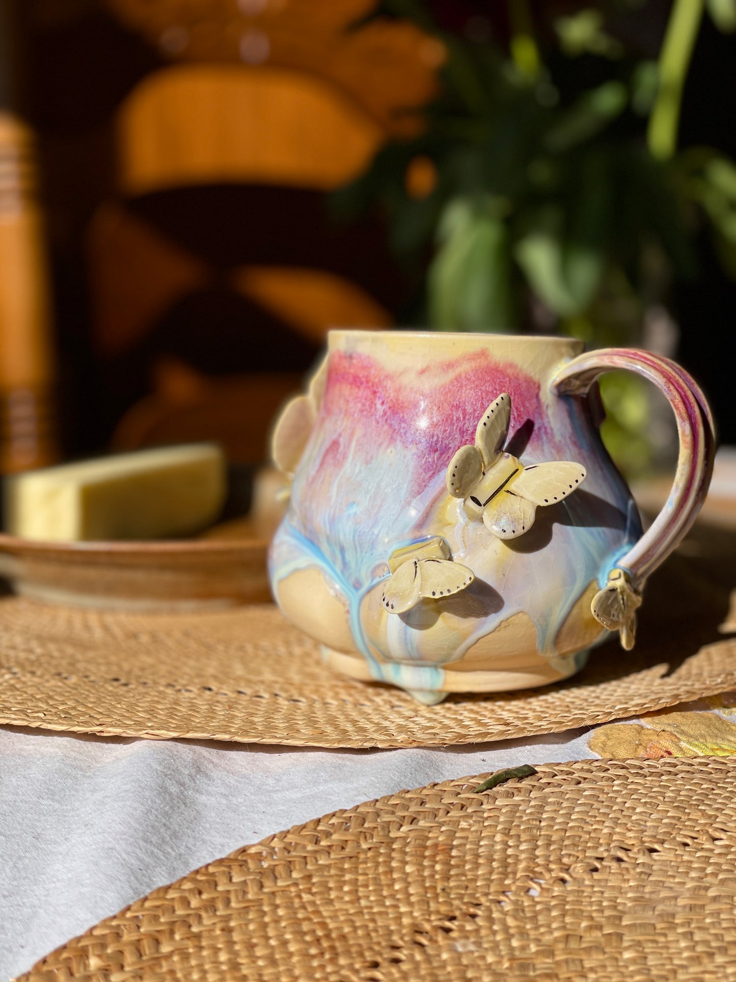 Butter Butt Butterfly Mug