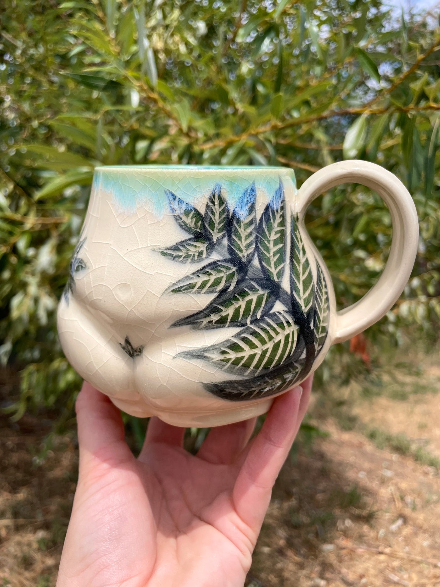 Fern Butt Mug No. 2