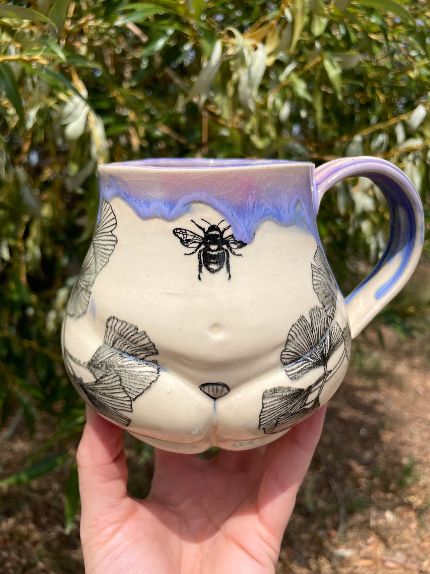 Ginkgo Butt Mug No. 2