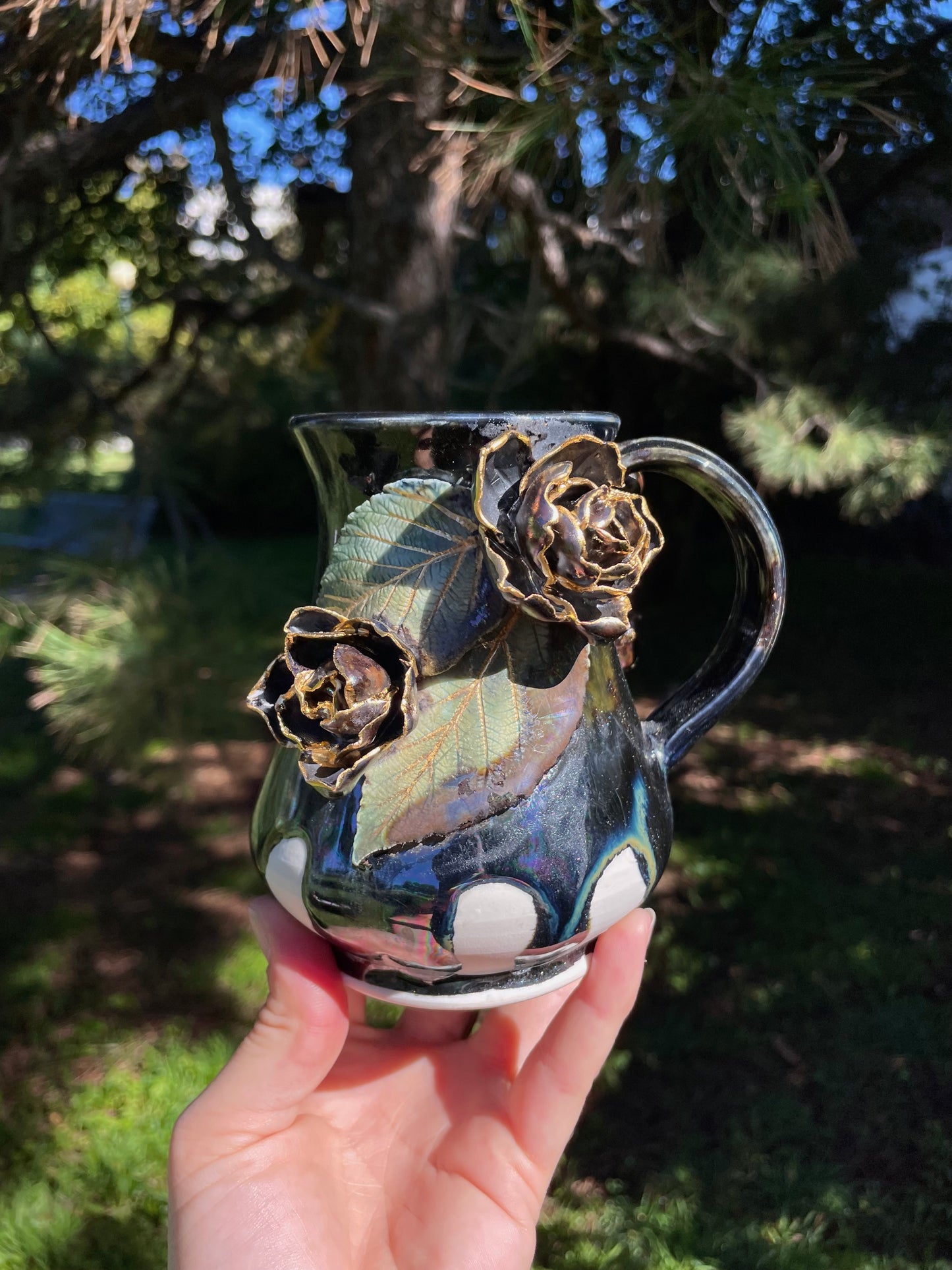 Black Hero Tulip Mug