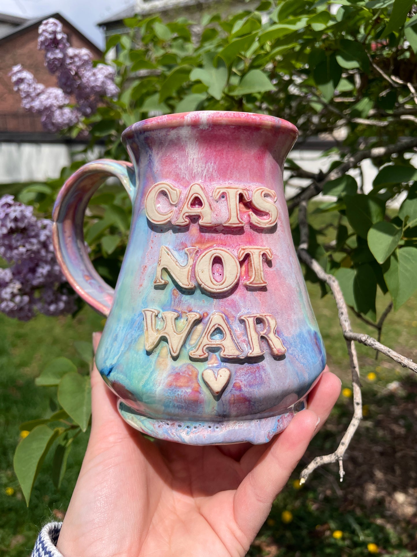 Cats Not War Mug