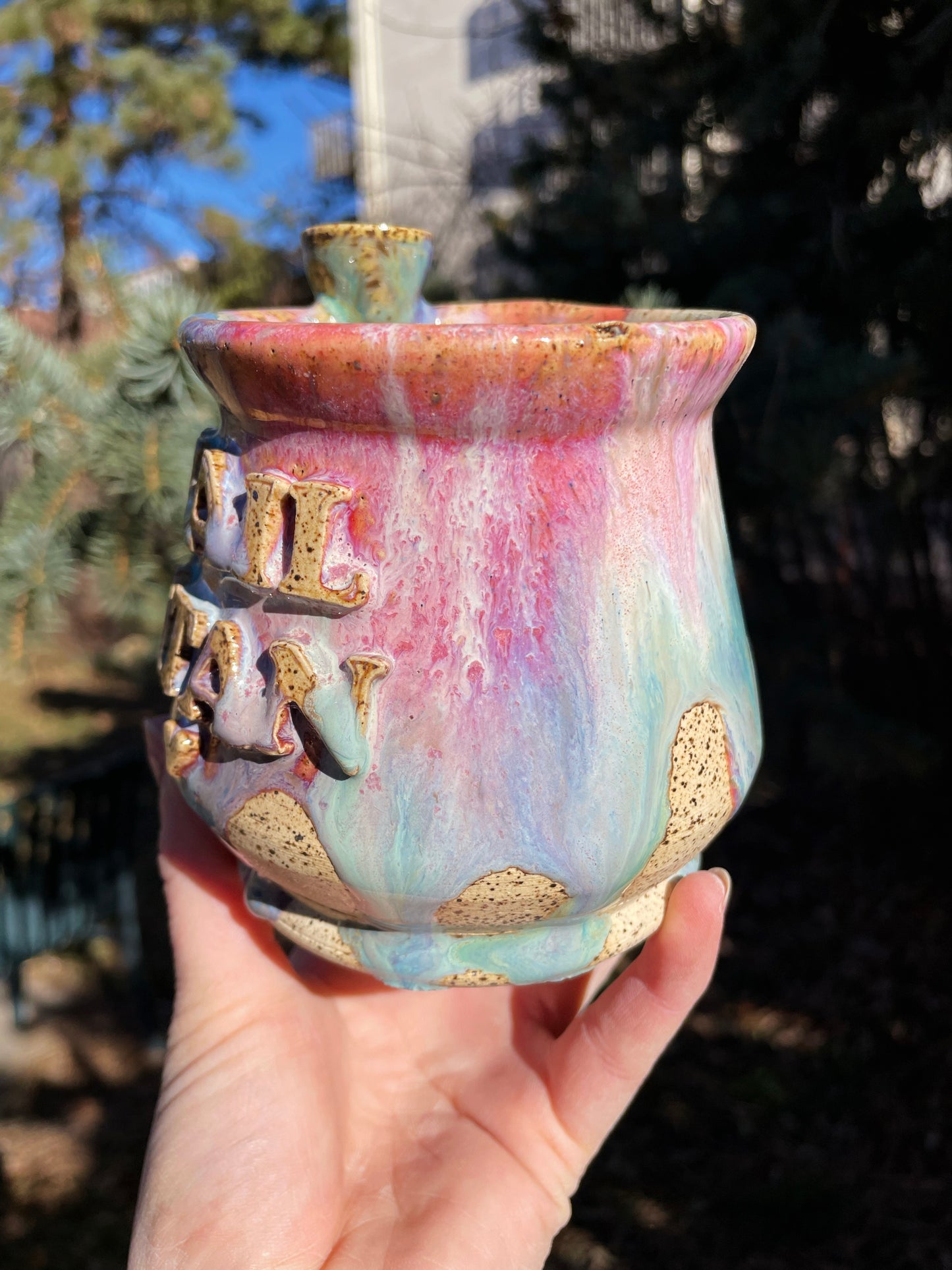 Hail Satan Smoking Mug