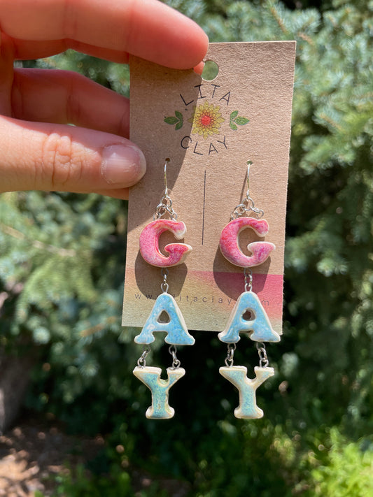 Gay Earrings No. 4