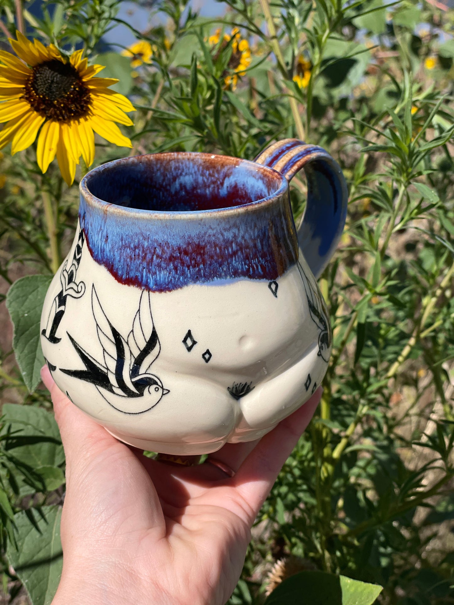 Classic Tattoo Butt Mug