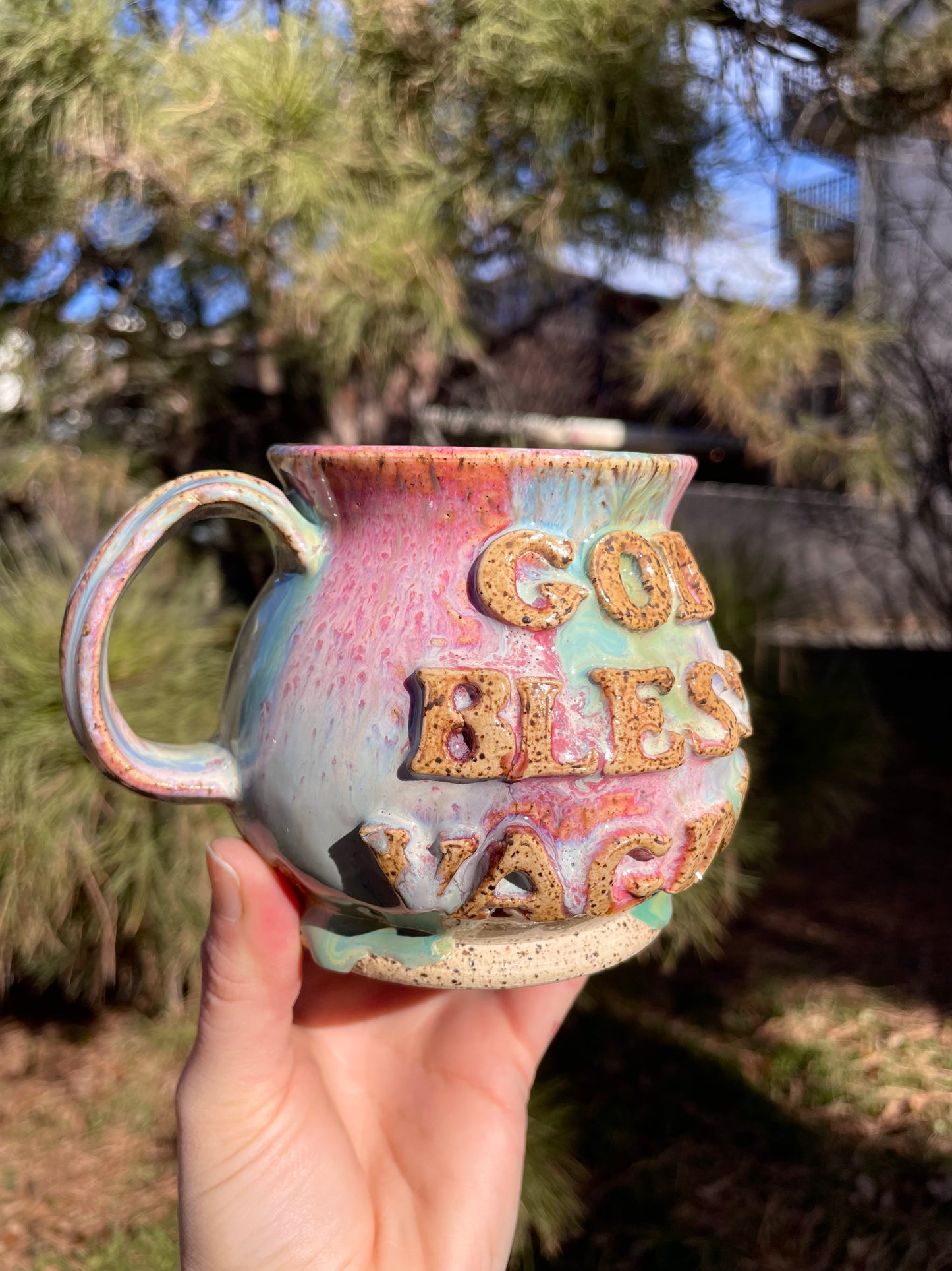 God Bless Vagine Mug