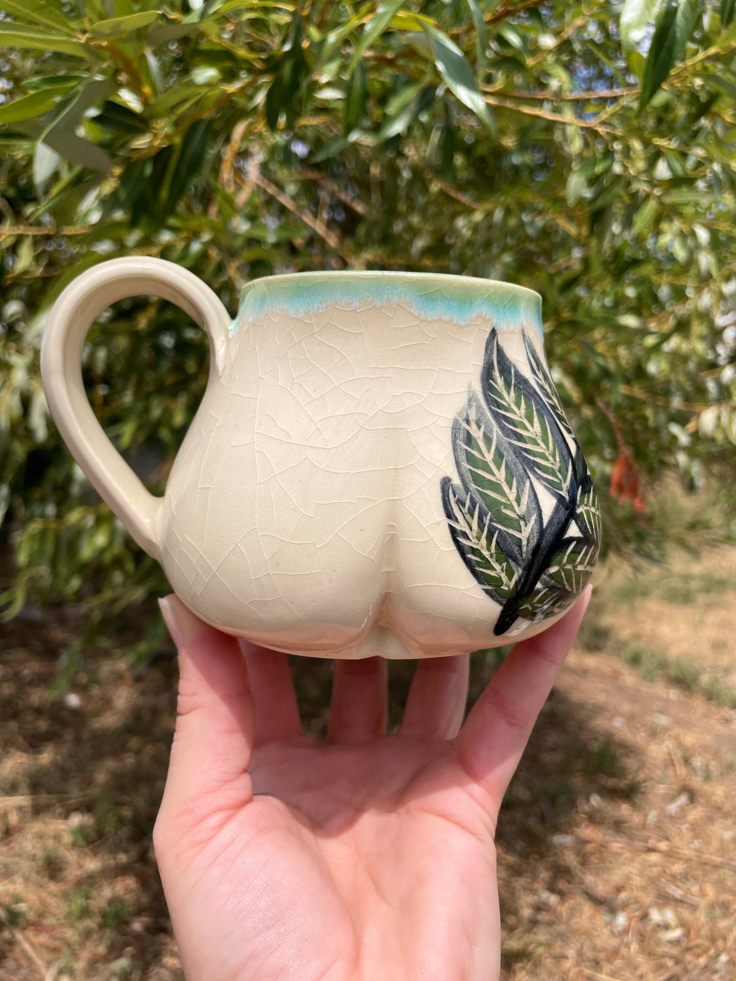 Fern Butt Mug