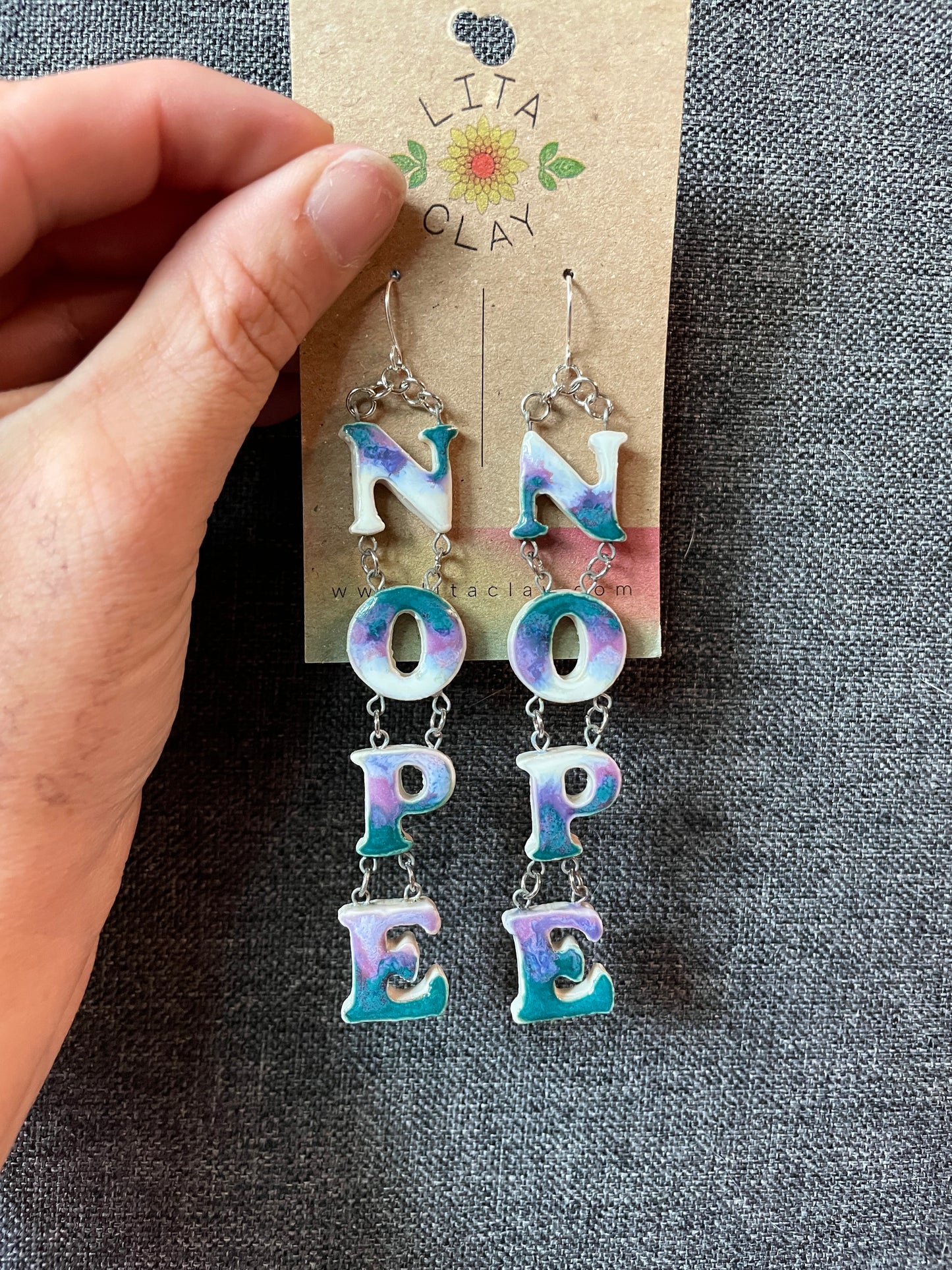 Nope Earrings No. 2