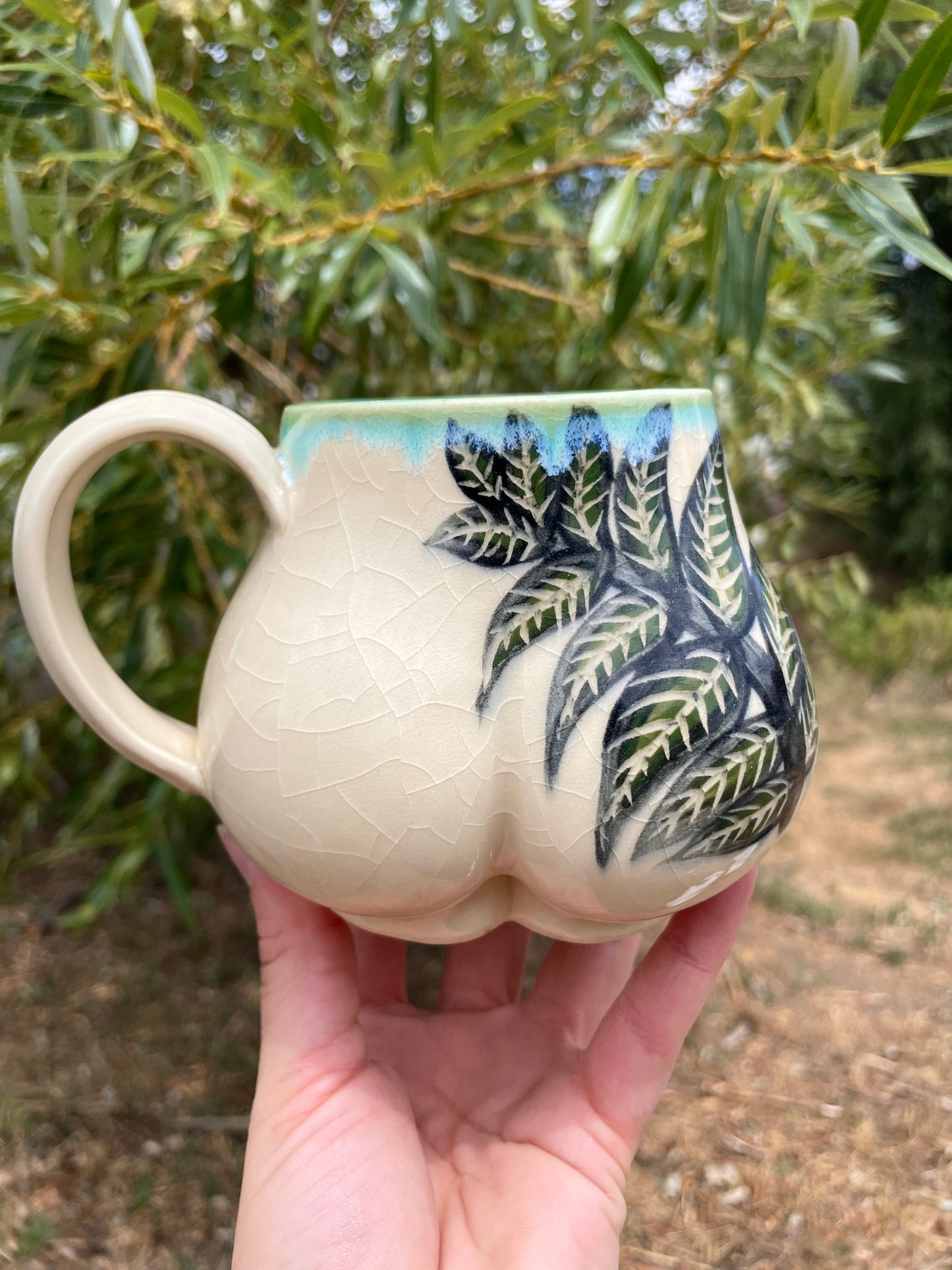 Fern Butt Mug No. 2
