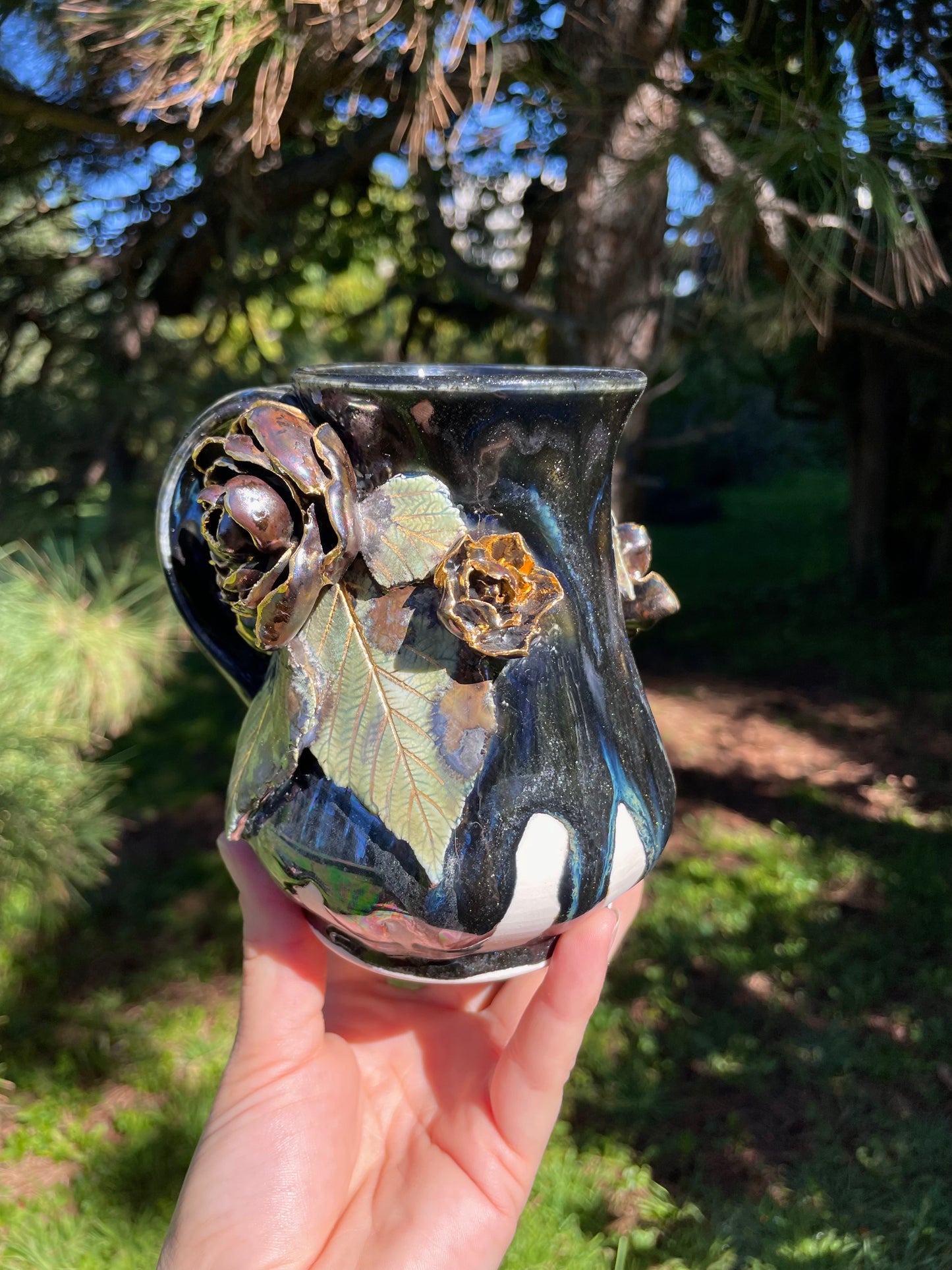 Black Hero Tulip Mug