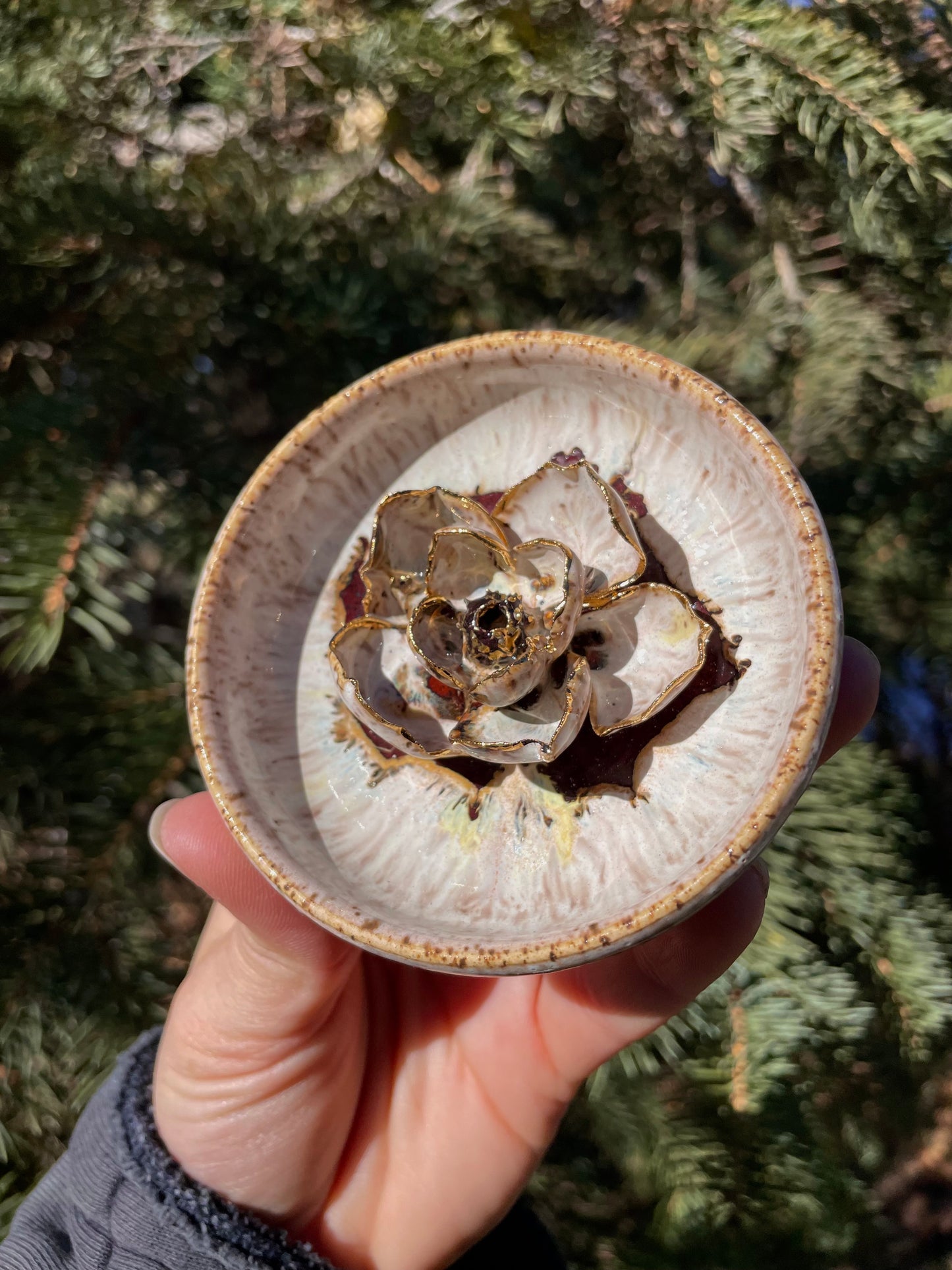 Magnolia Incense Holder