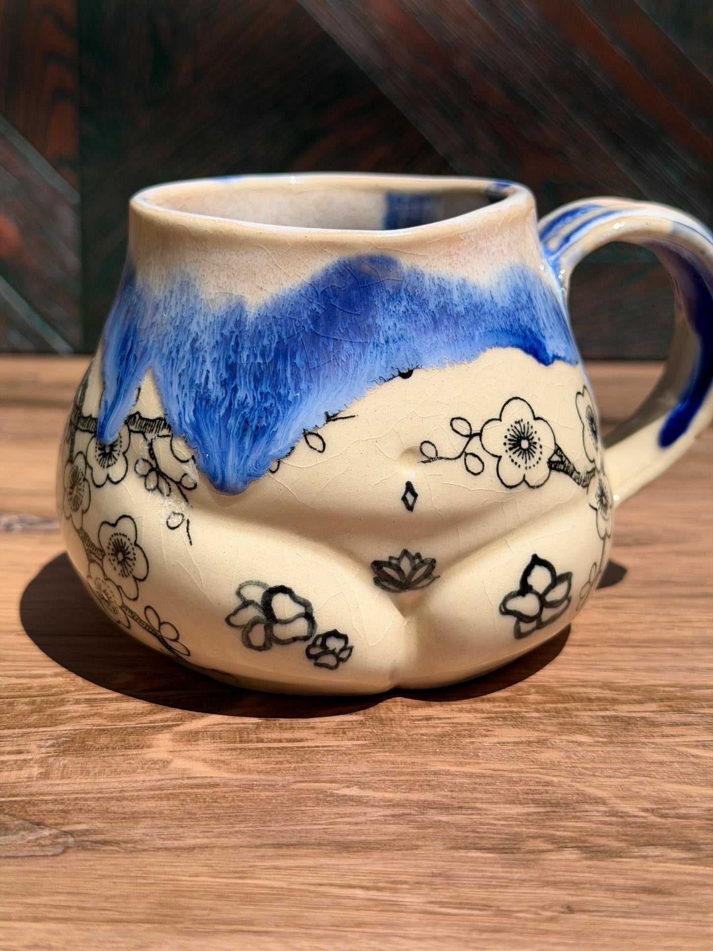 Cherry Blossom Butt Mug No. 6