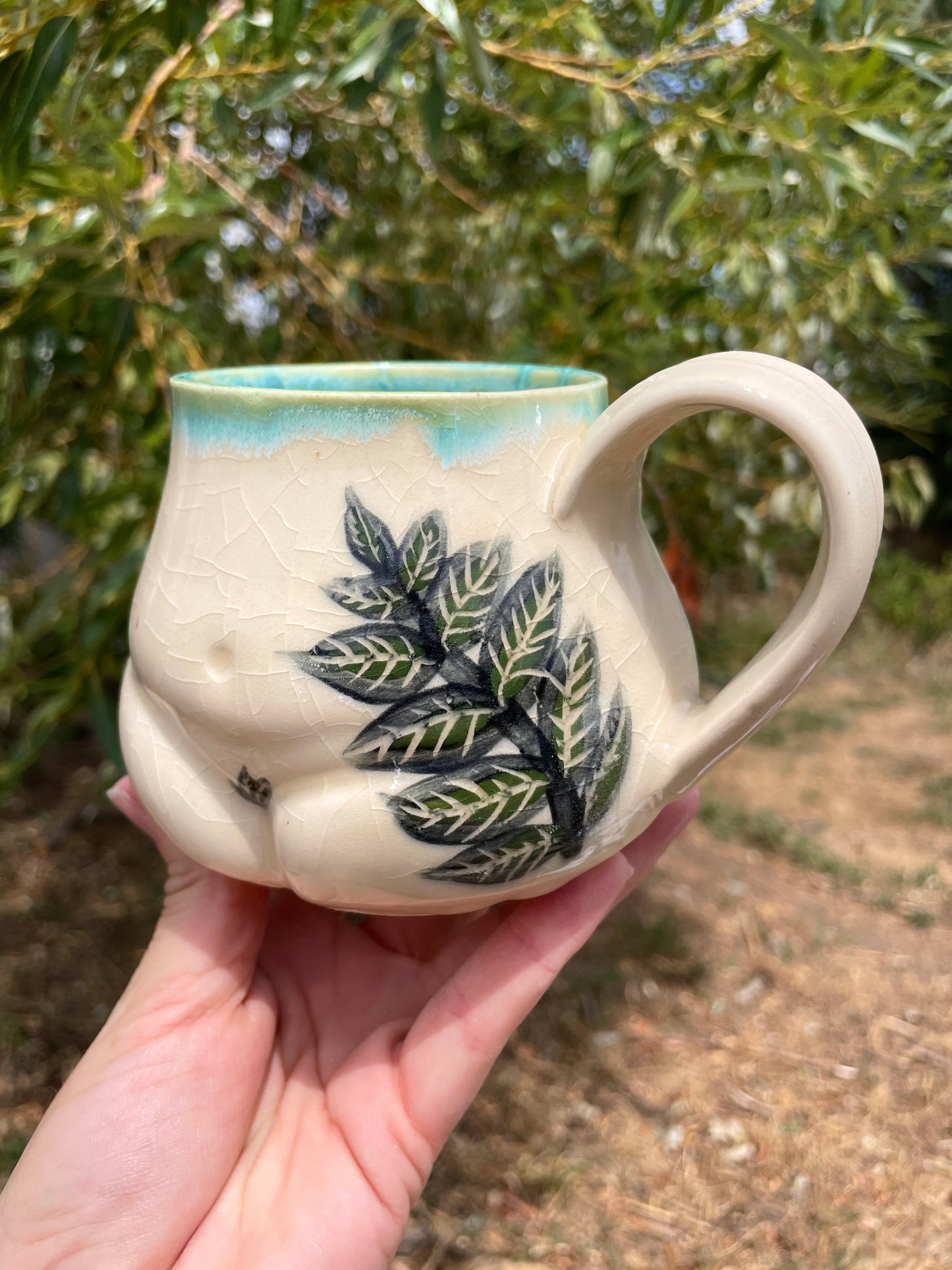 Fern Butt Mug