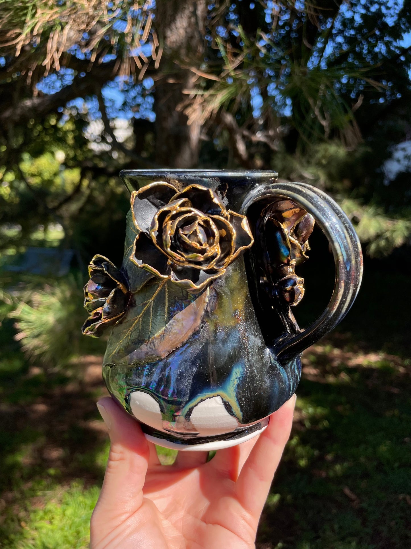 Black Hero Tulip Mug