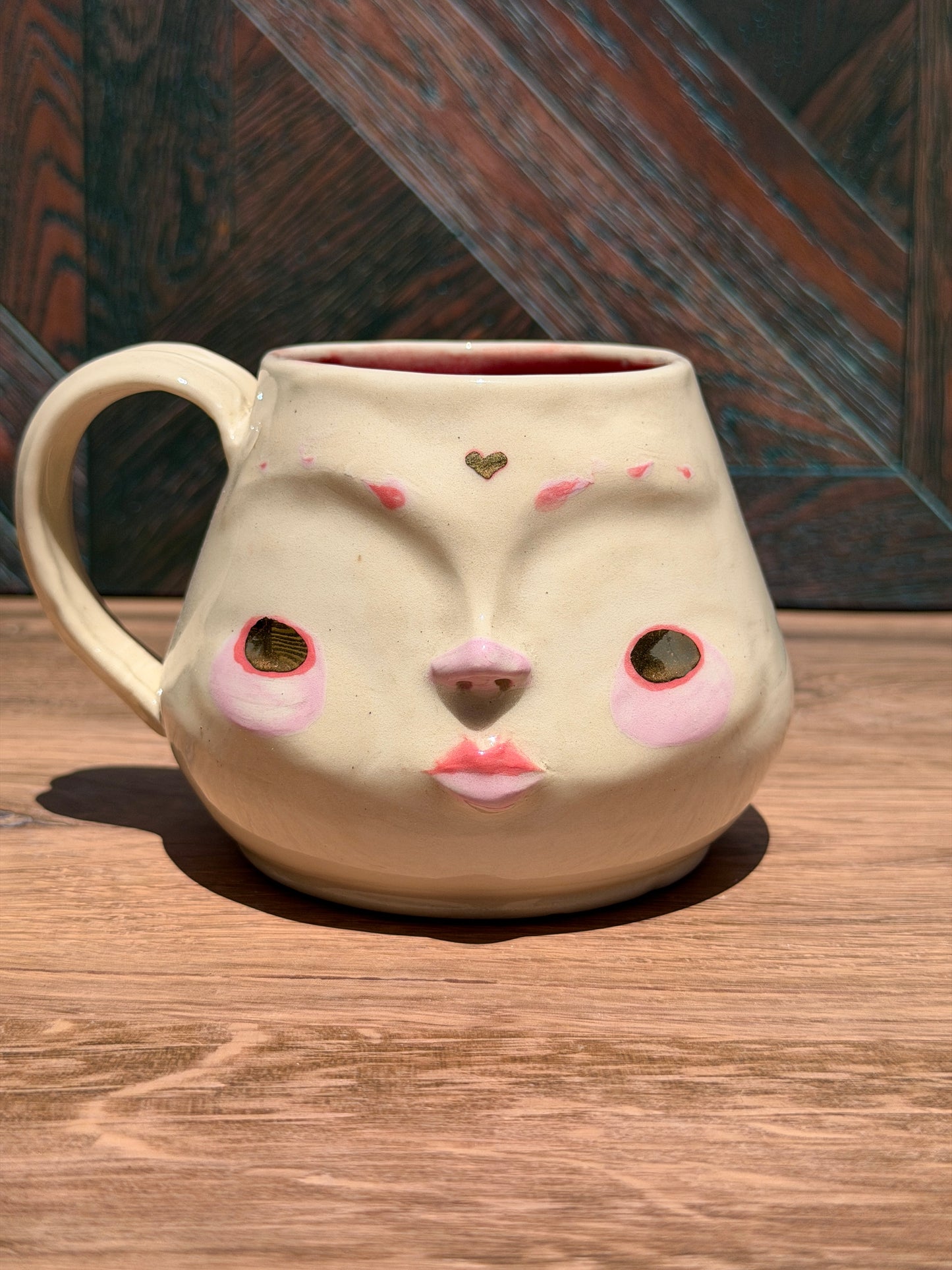 Painted Face Mug No. 10