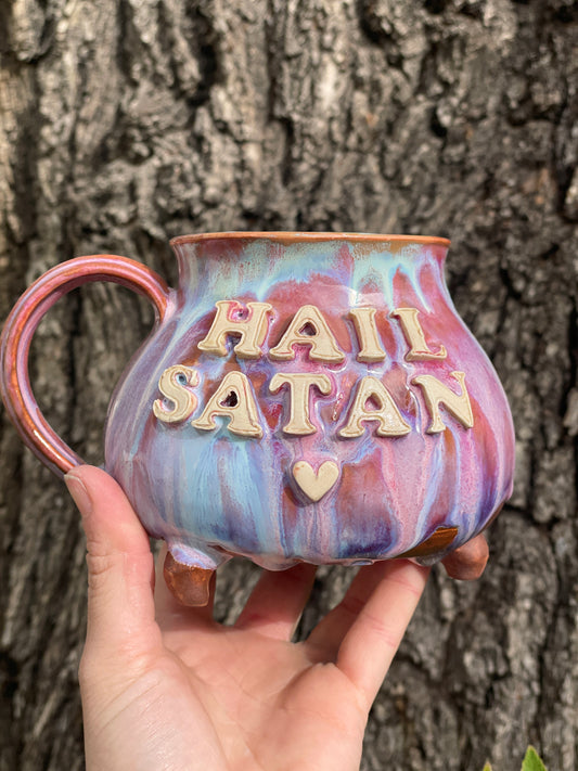 Hail Satan Cauldron No. 3