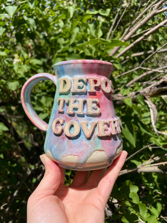 Depose the Government Mug