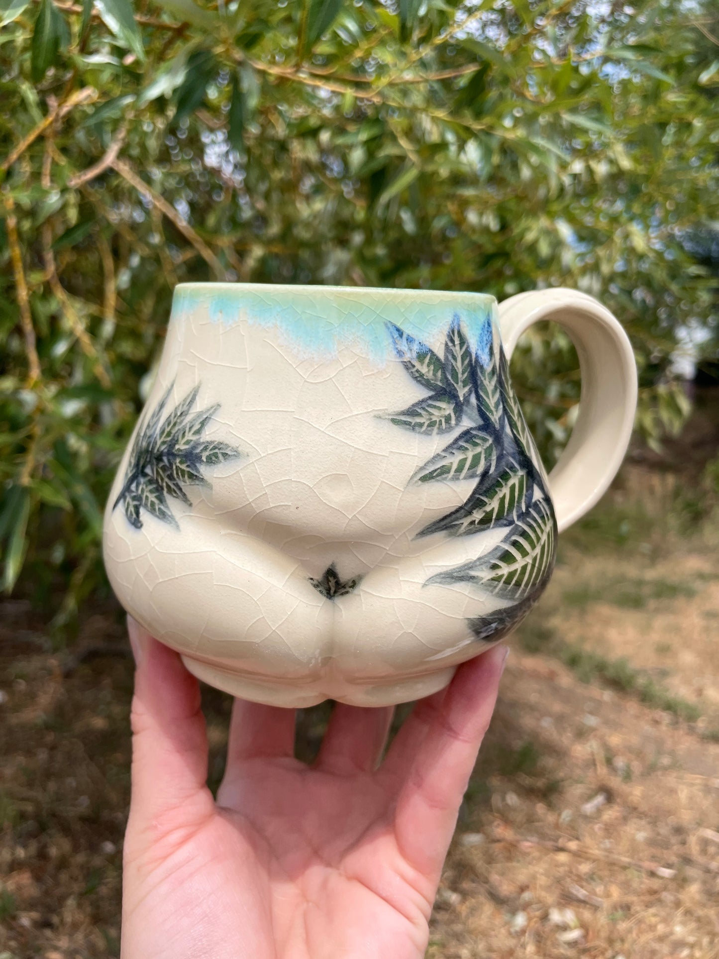 Fern Butt Mug No. 2