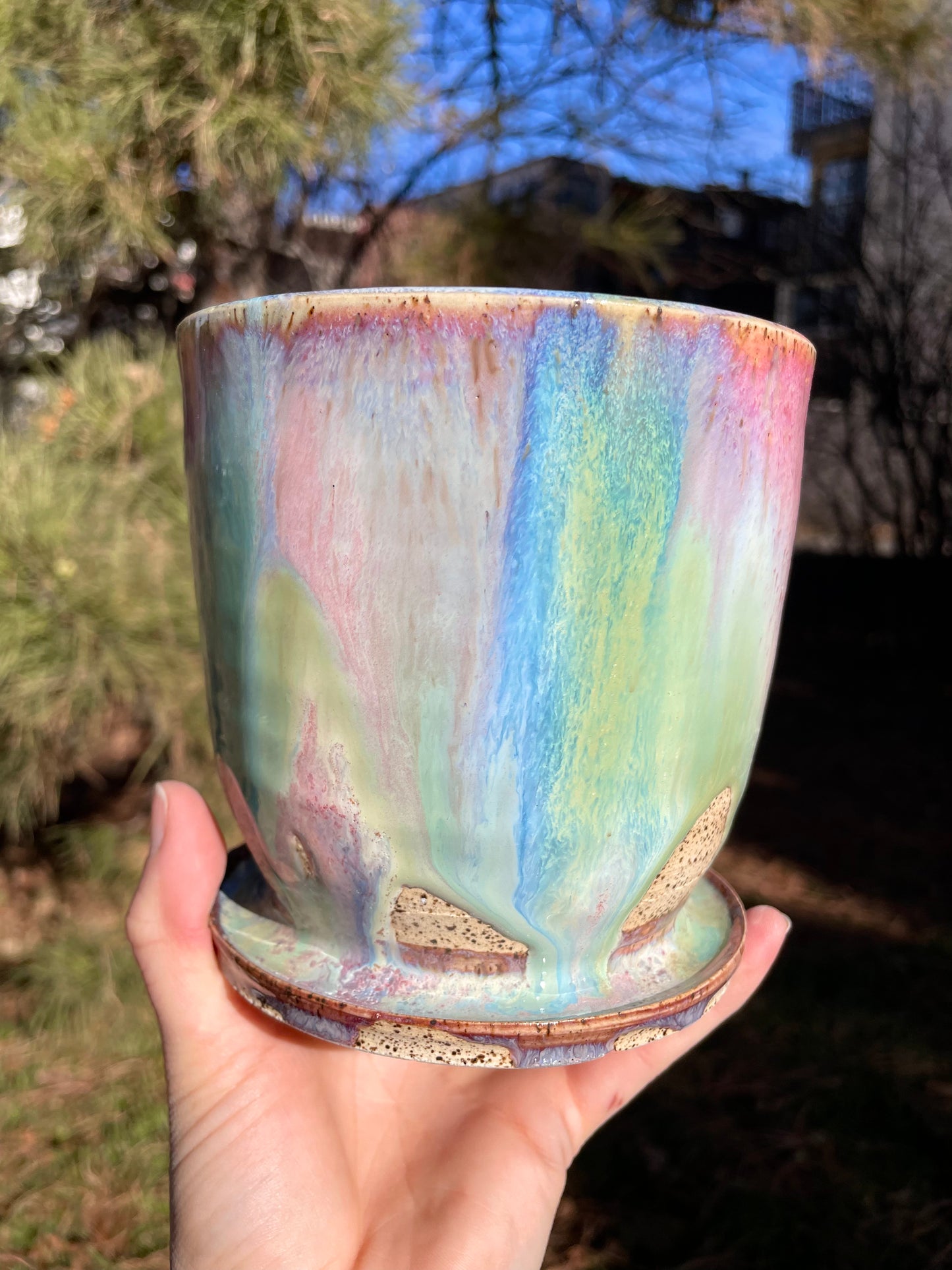 Rainbow Planter Medium