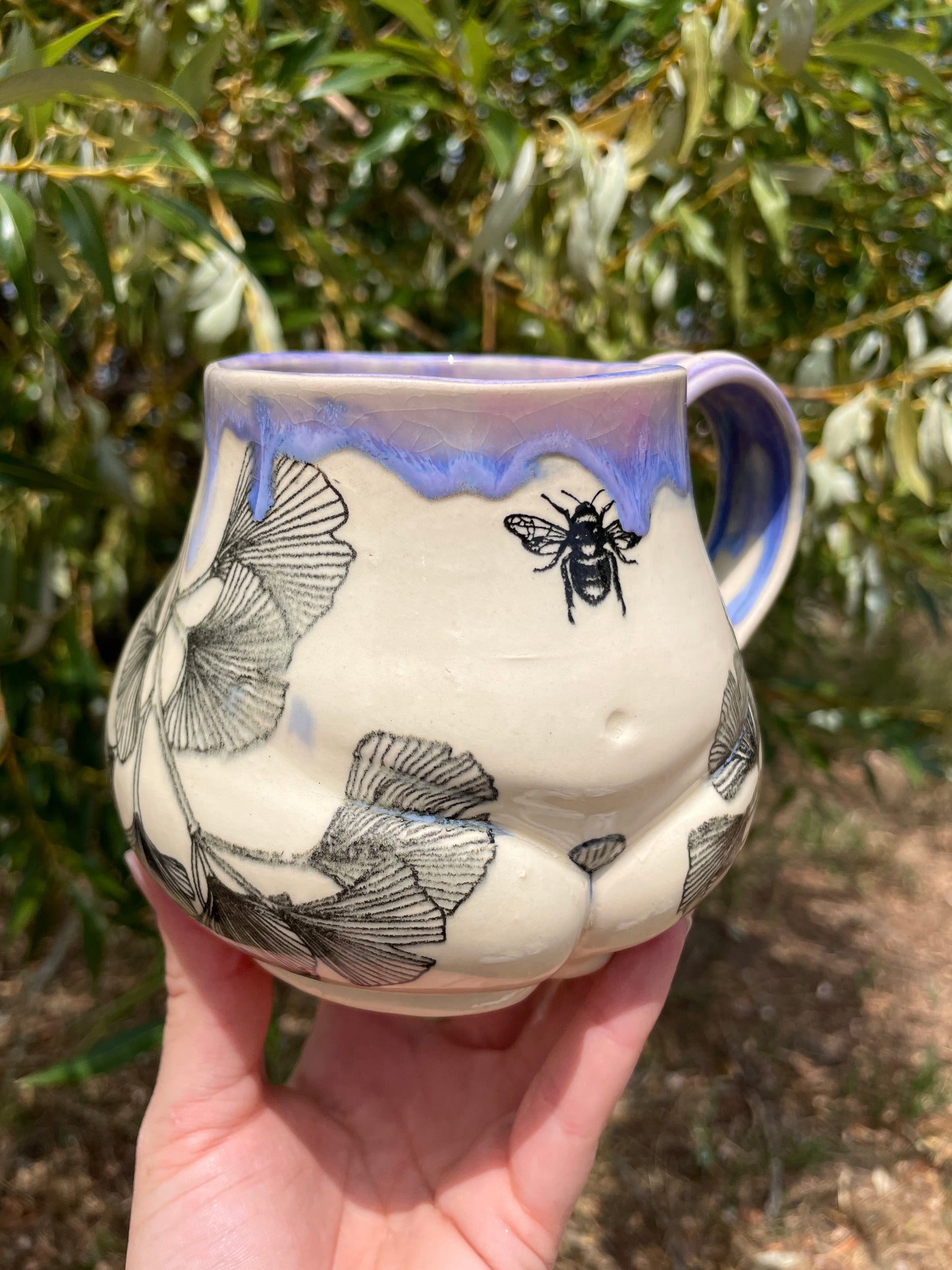 Ginkgo Butt Mug No. 2