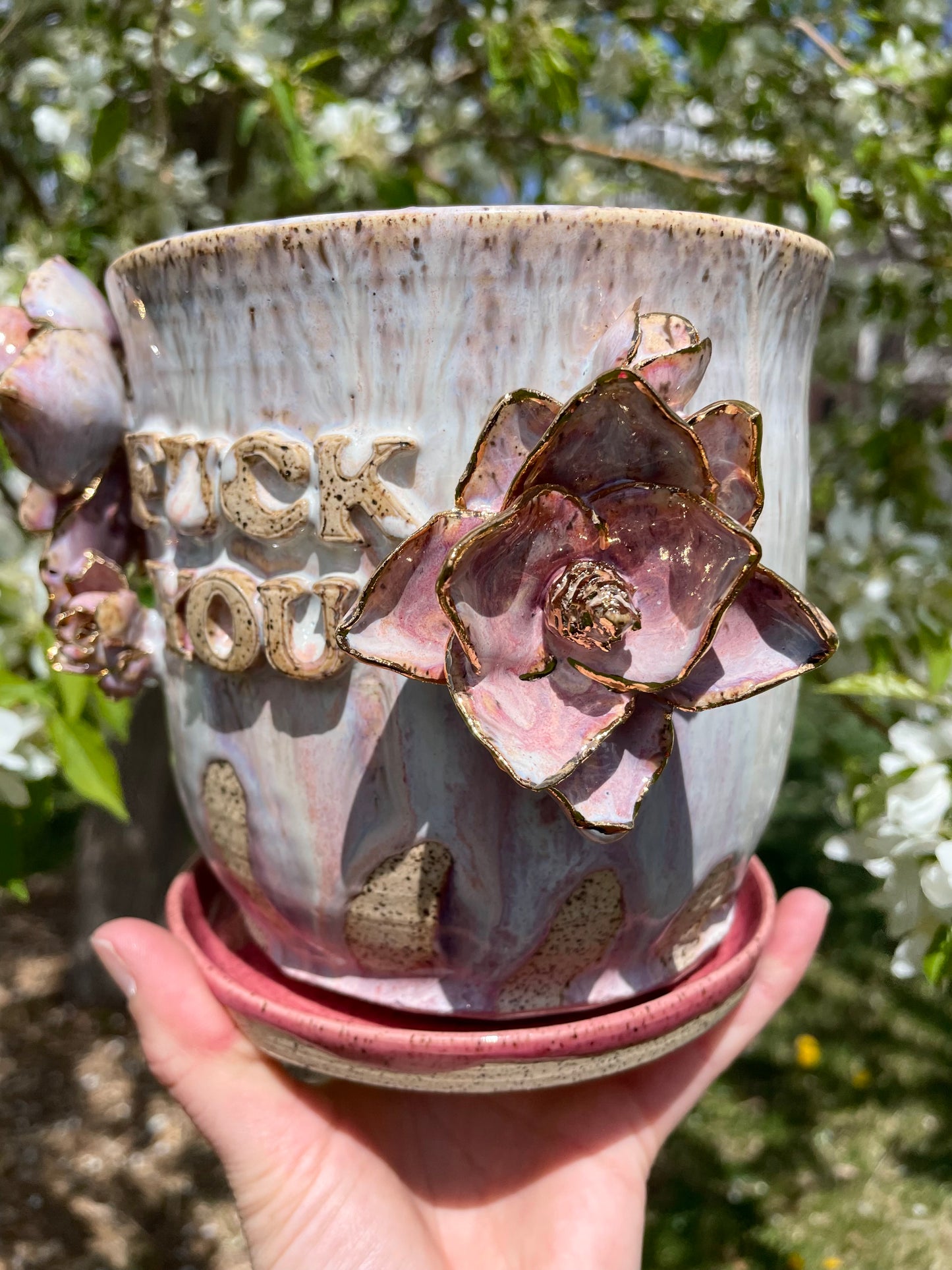 Fuck You Magnolia Planter