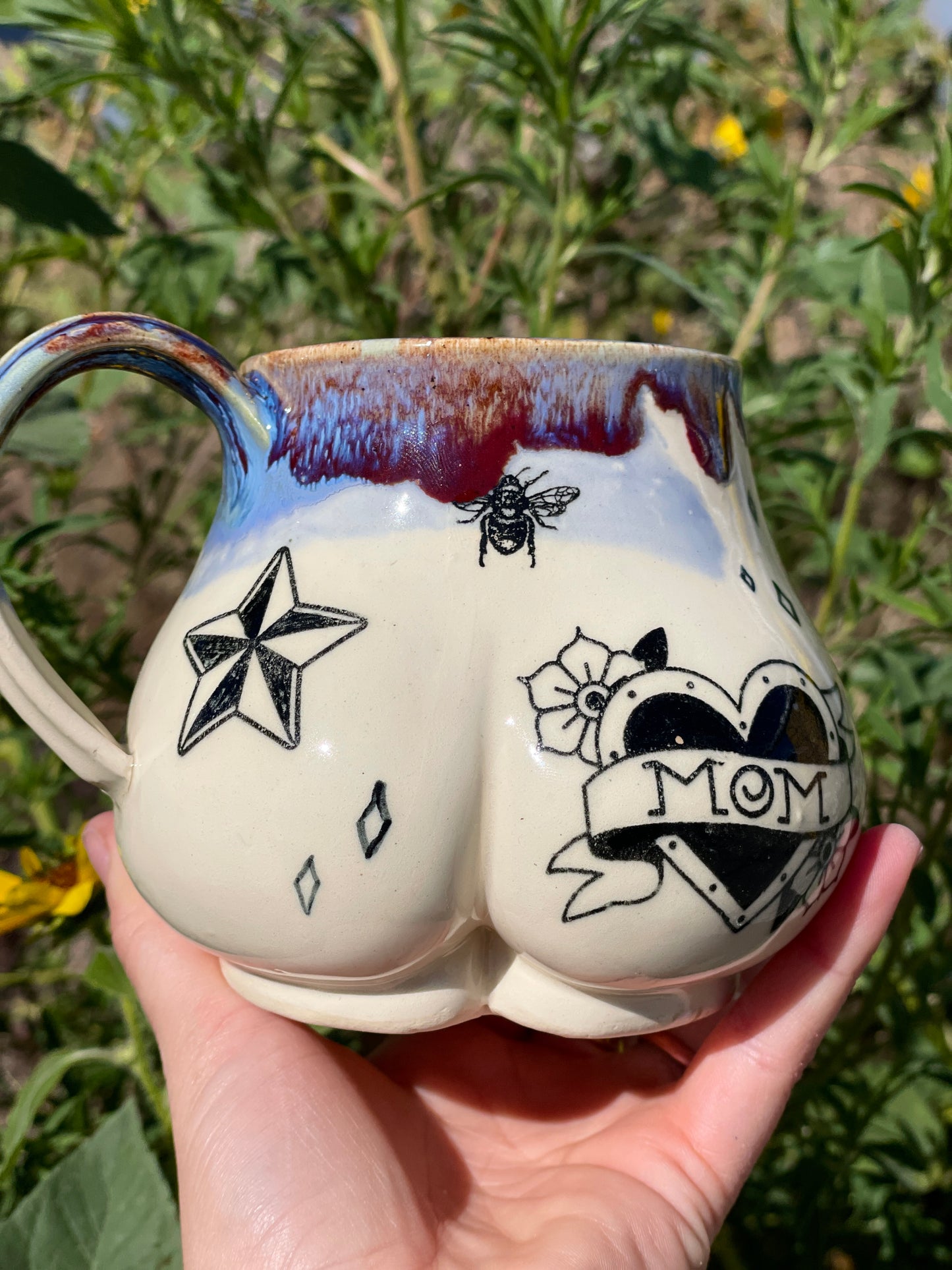 Classic Tattoo Butt Mug