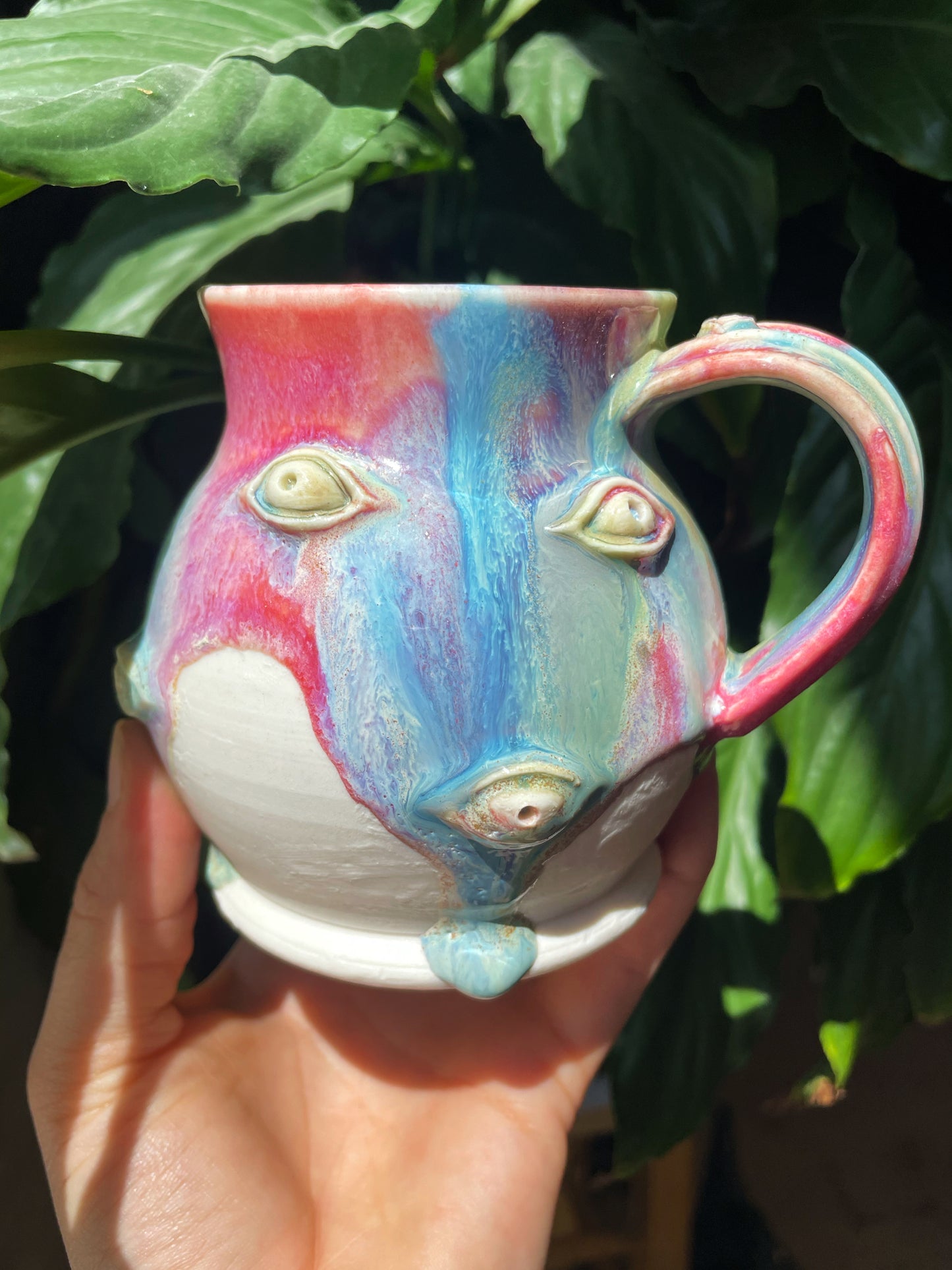 Rainbow Eyeball Mug