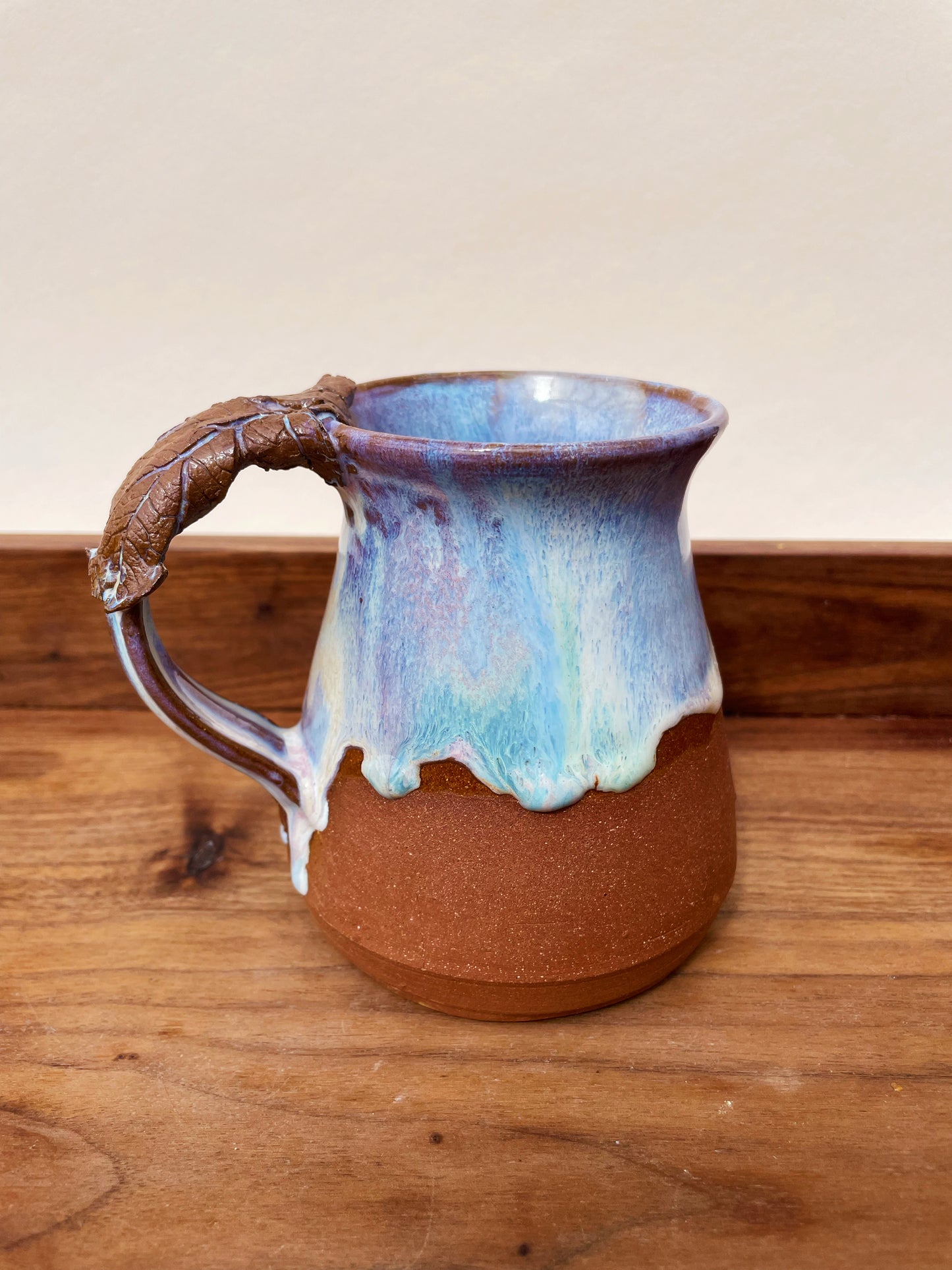 Glowing Leaf Mug: Space Smoothie
