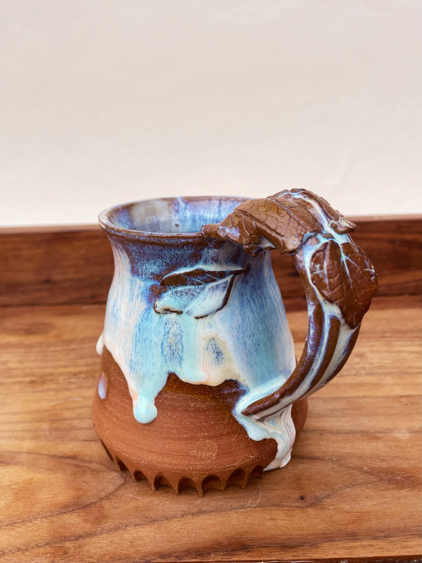 Glowing Leaf Mug: Viking