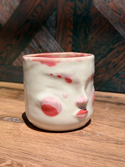 Painted Face Planter No. 6