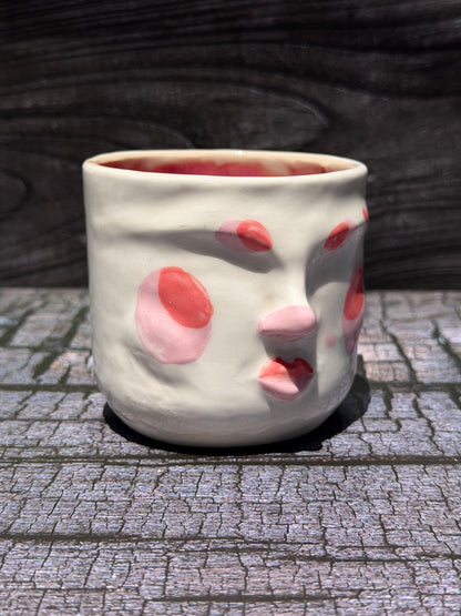 Painted Face Planter