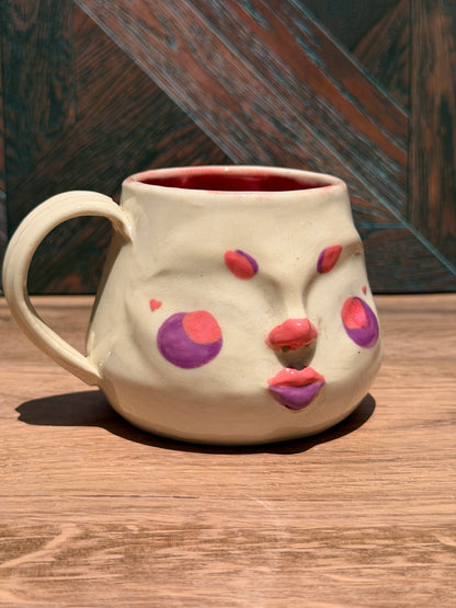 Painted Face Mug No. 8