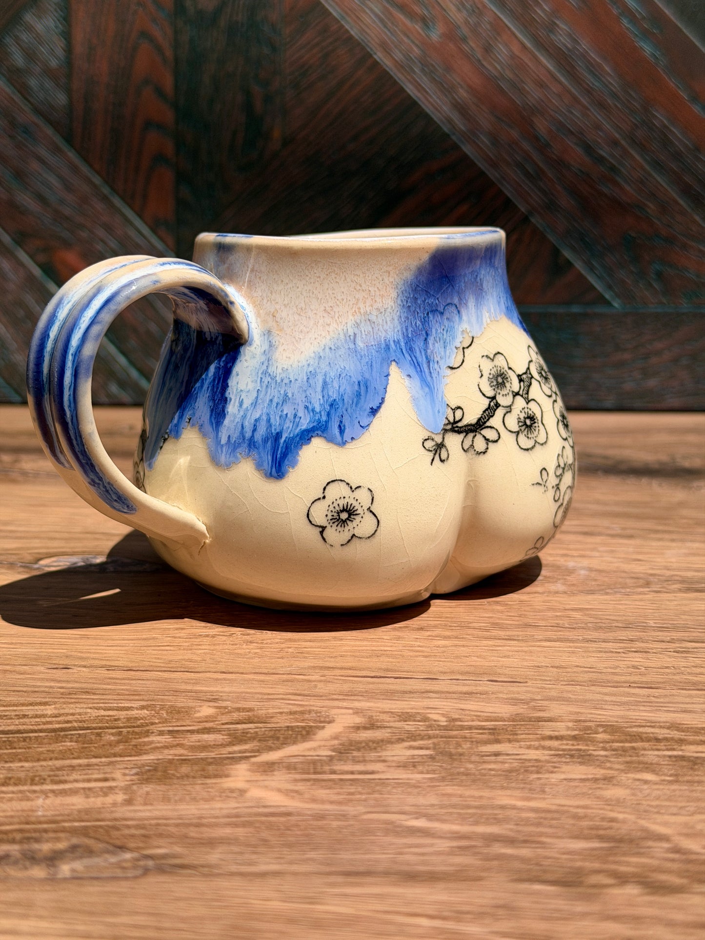 Cherry Blossom Butt Mug No. 6