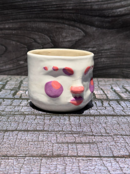 Painted Face Planter No. 3