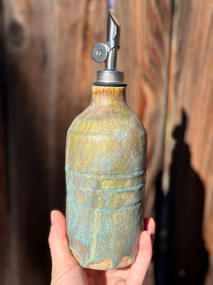 Copper Moss Oil Pourer