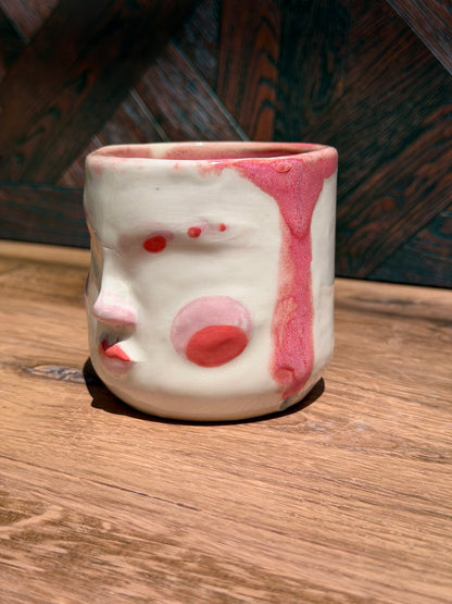 Painted Face Planter No. 6