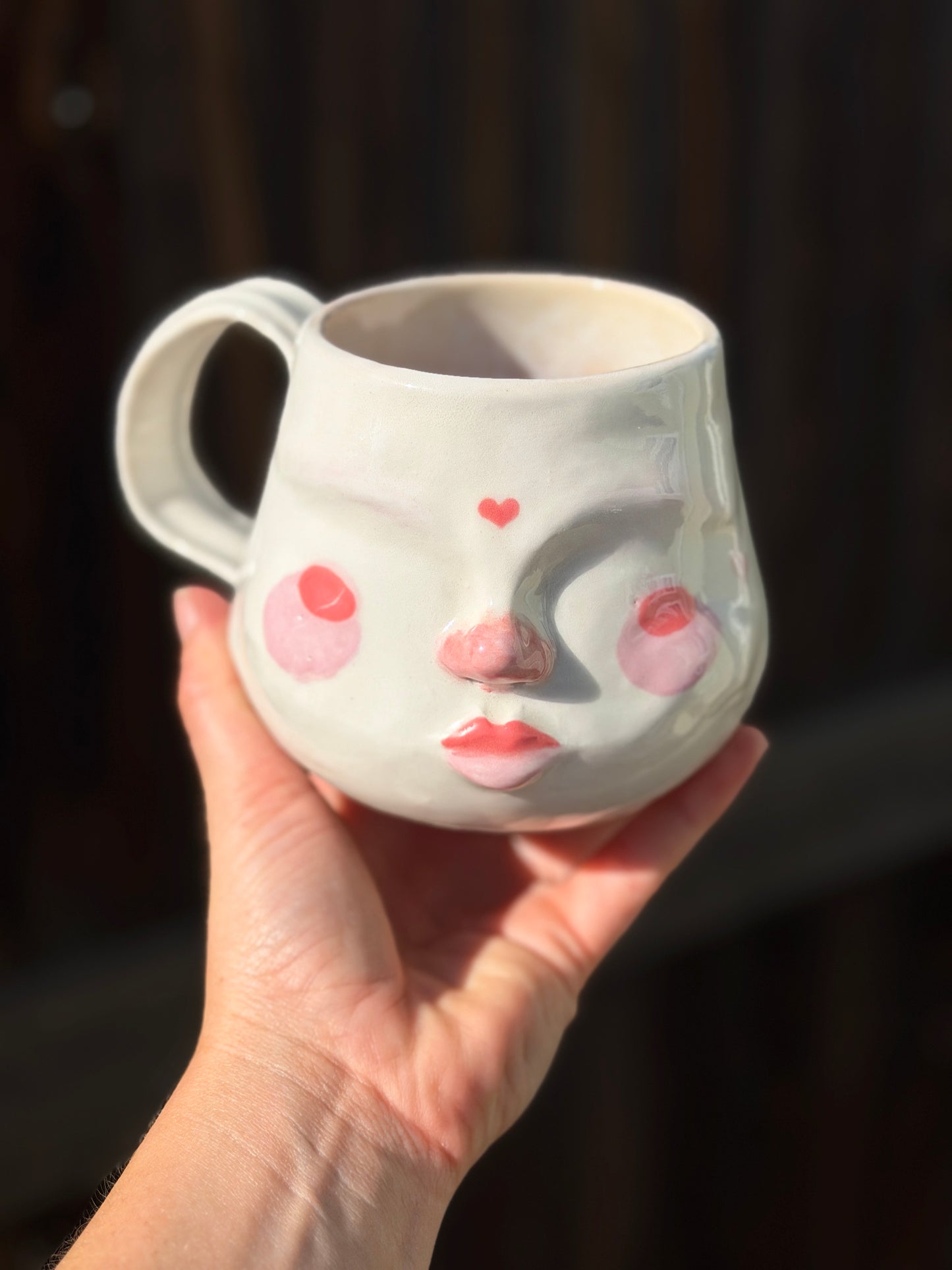 Painted Face Mug No. 5