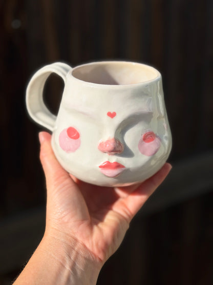 Painted Face Mug No. 5