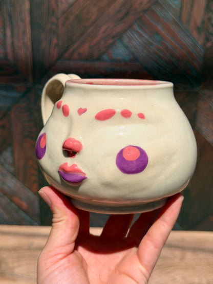 Painted Face Mug No. 6